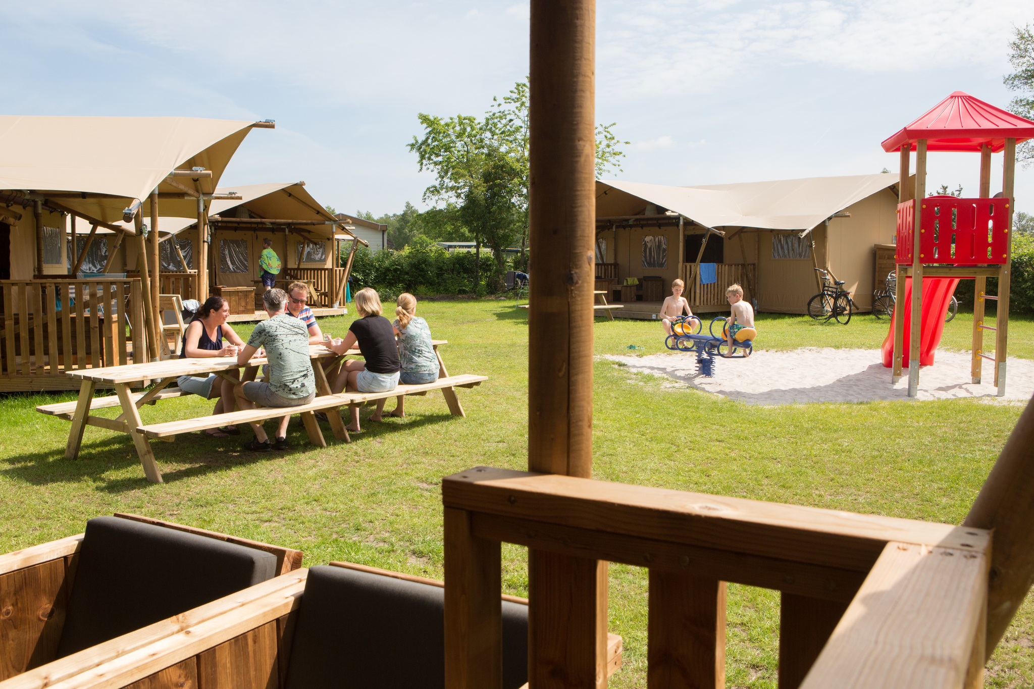 Tente safari de luxe