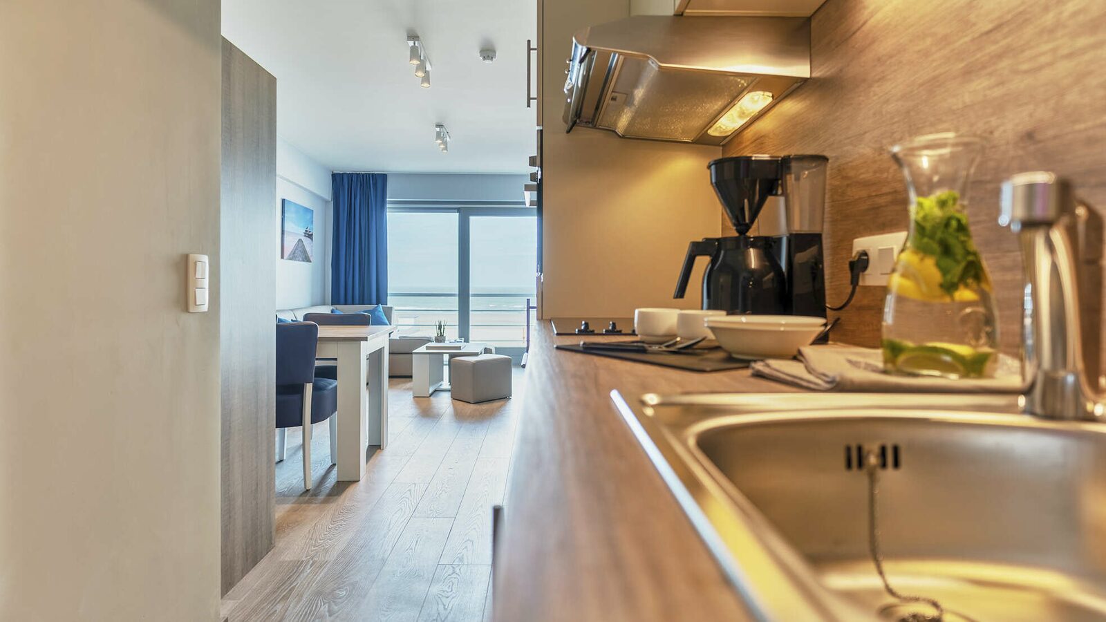 Essential Suite - 5p | Double bed - Sleeping corner | Balcony - Sea view