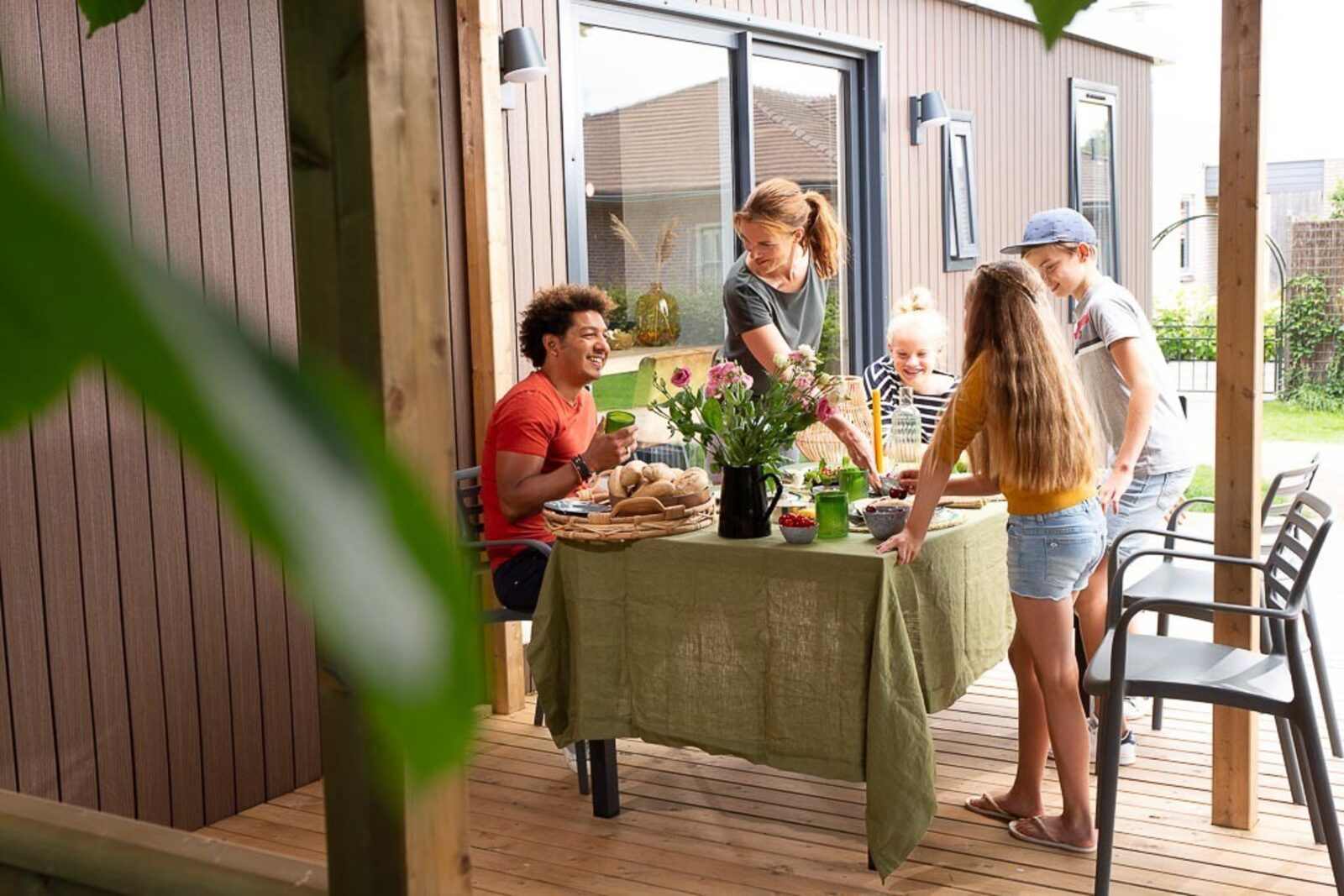 Familienlodge für 6 + 6 Personen