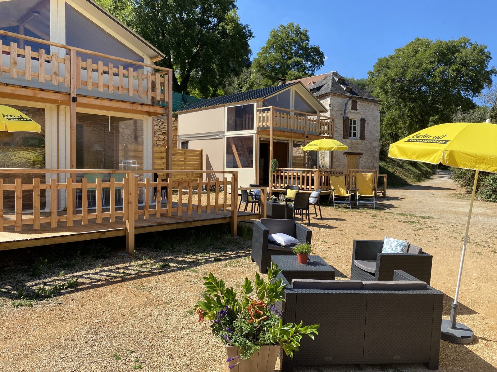Tente lodge de luxe Belle Vue