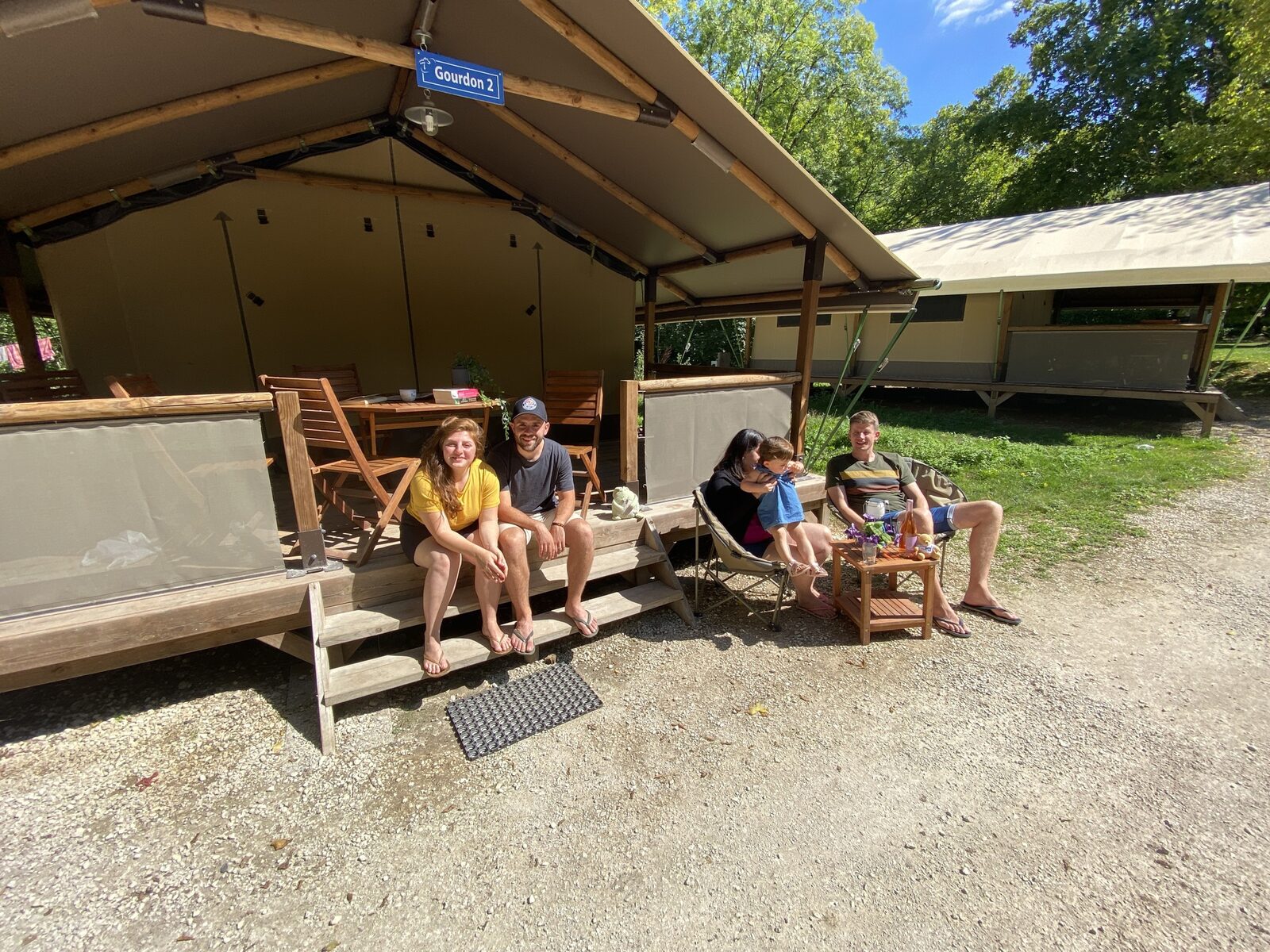 Lodgetent Gourdon