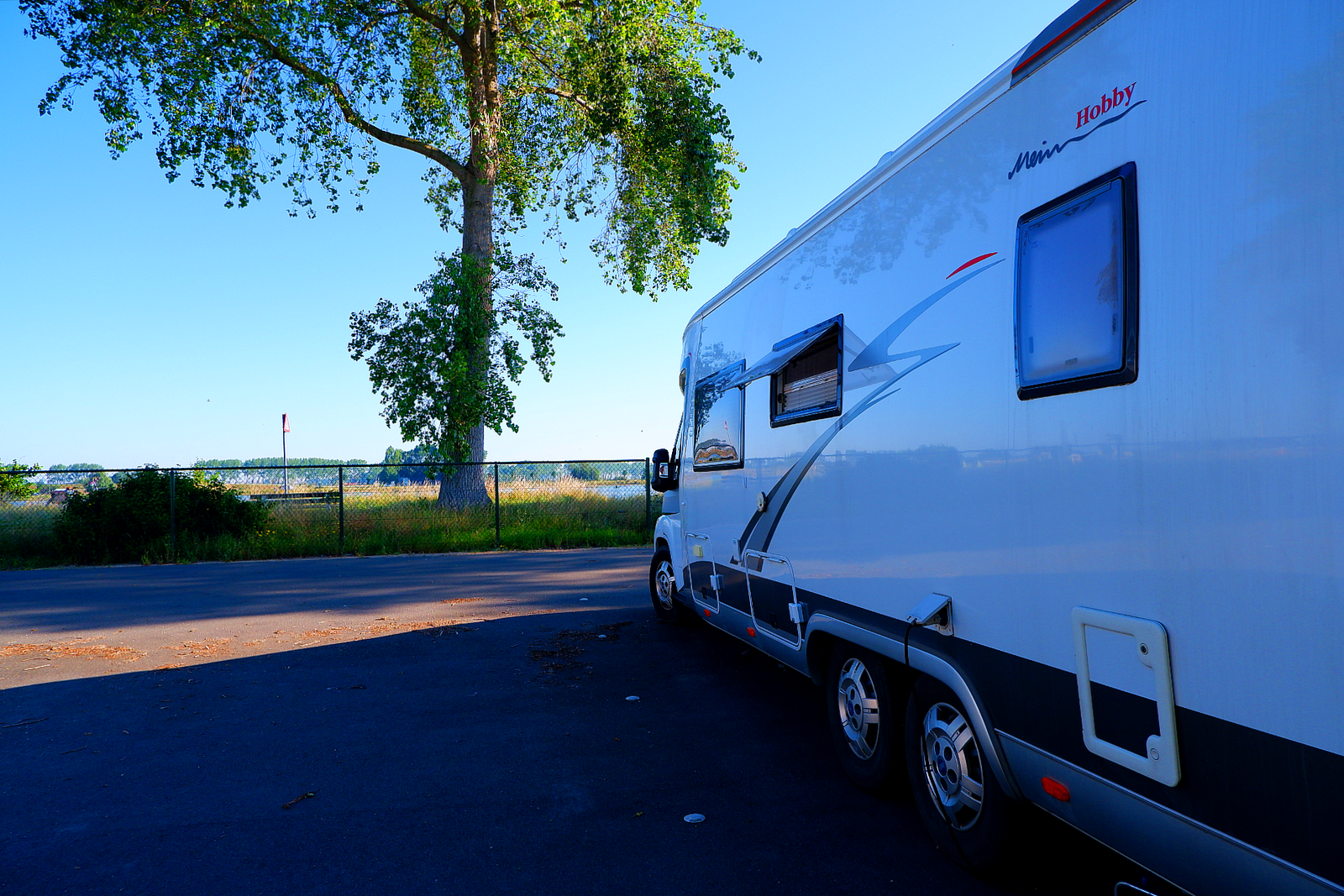 Emplacement pour camping-car - 60 m² Yser
