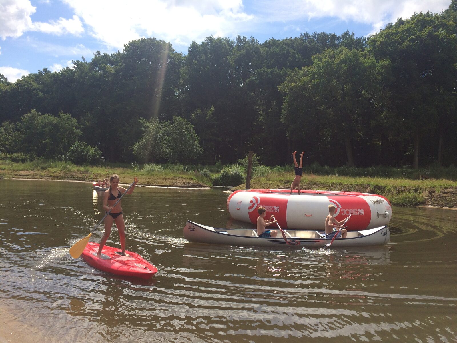 Comfortplaats aan het water