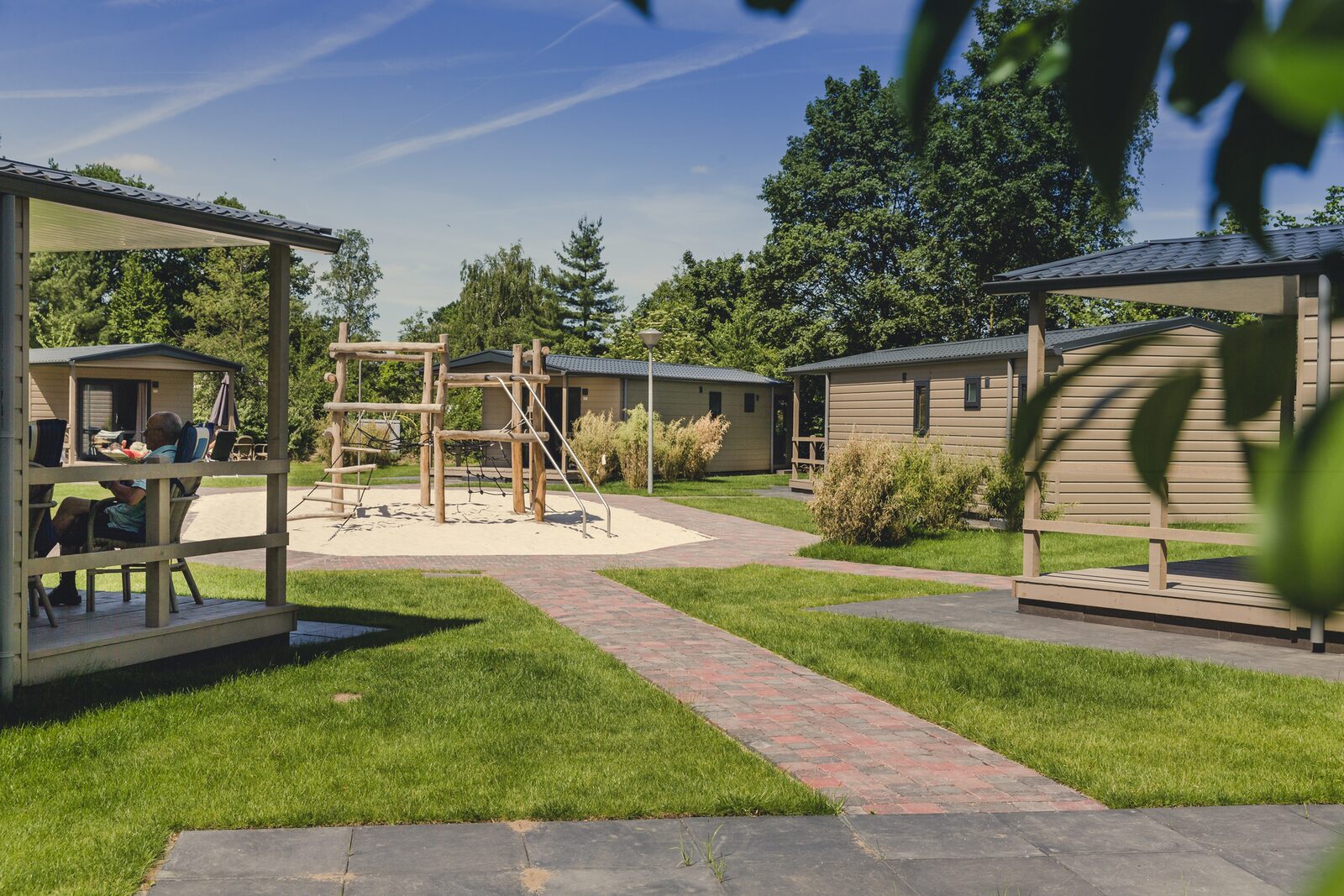 Groepsaccommodatie (6x bungalette met veranda) I 30 personen