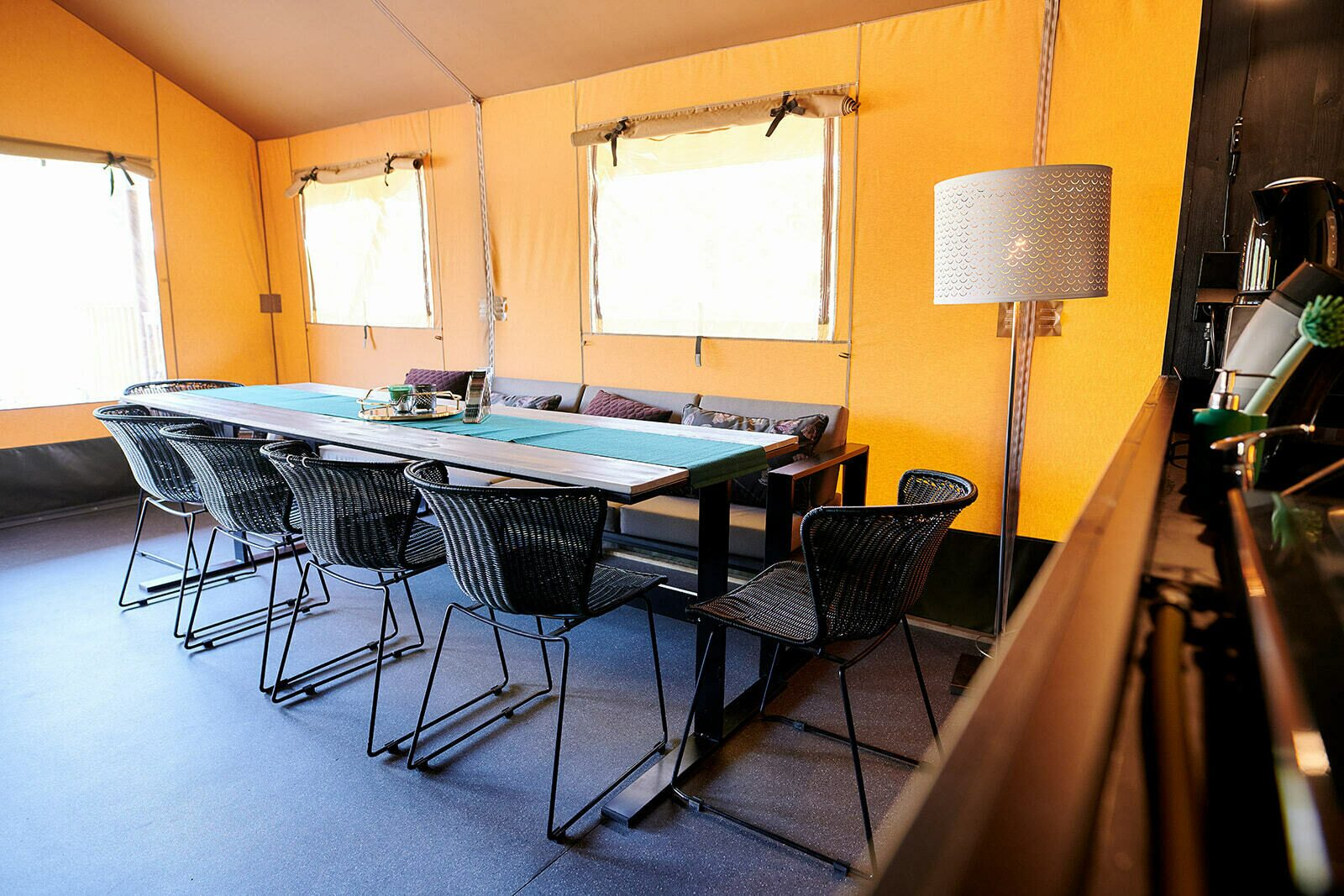 Safarihütte XL für 8 Personen