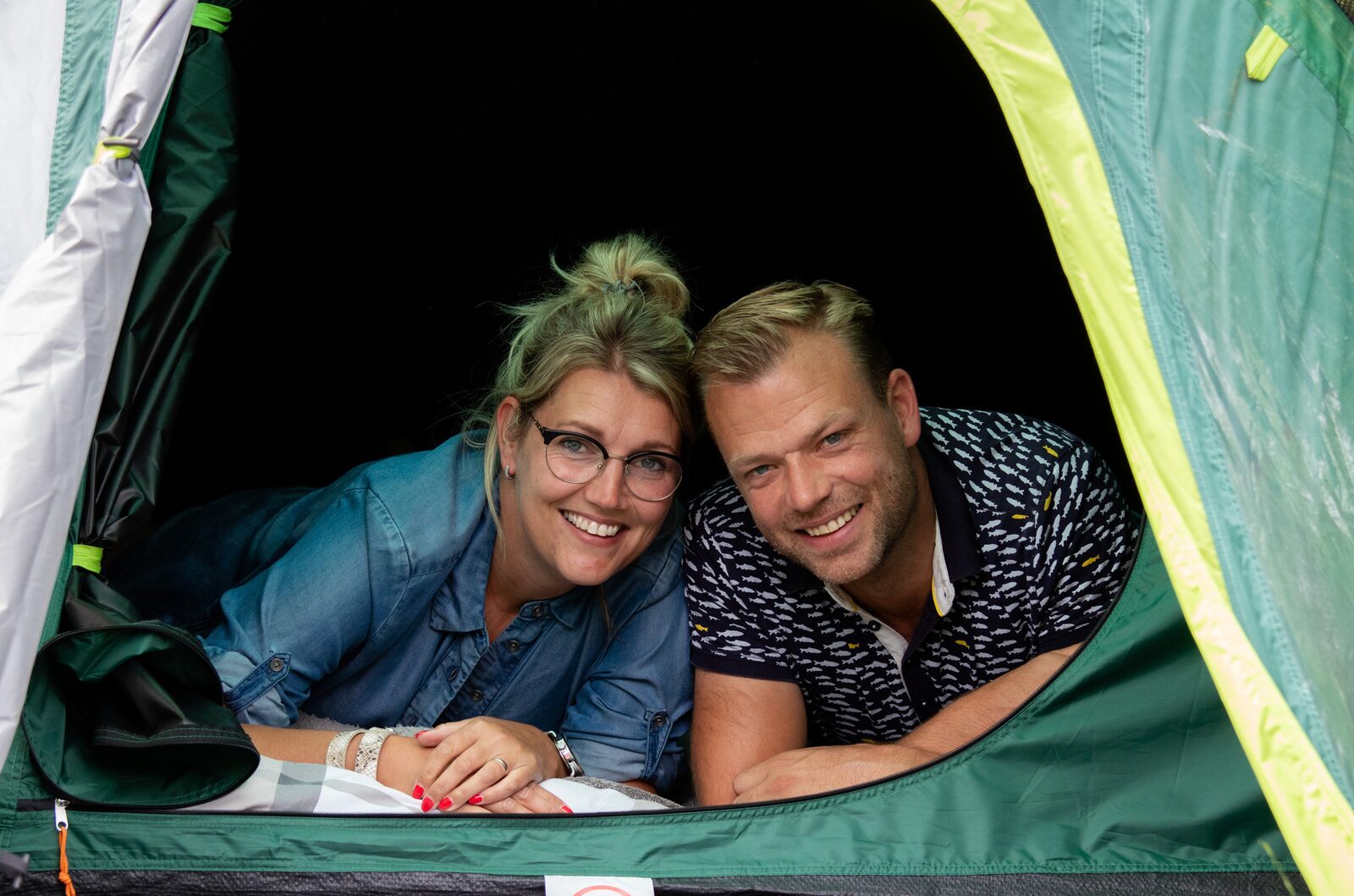 Campingfeld für Wanderer