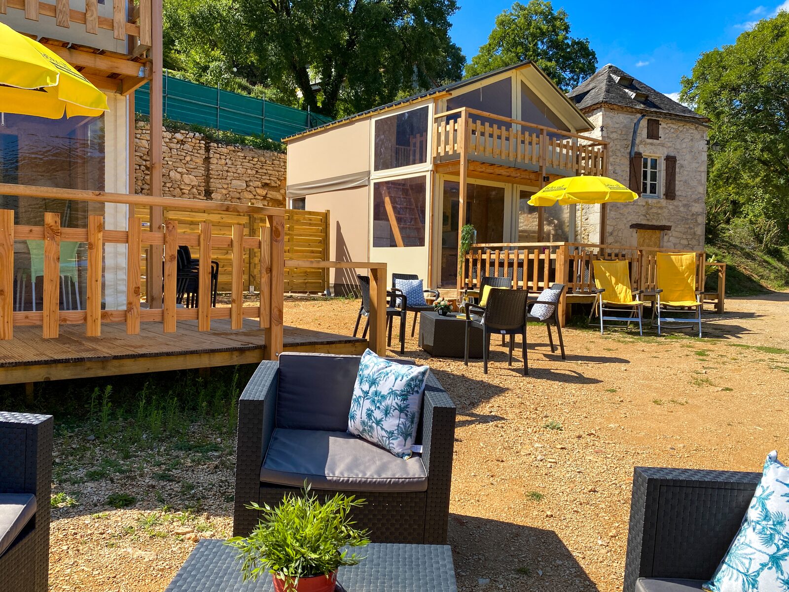 Tente lodge de luxe Belle Vue