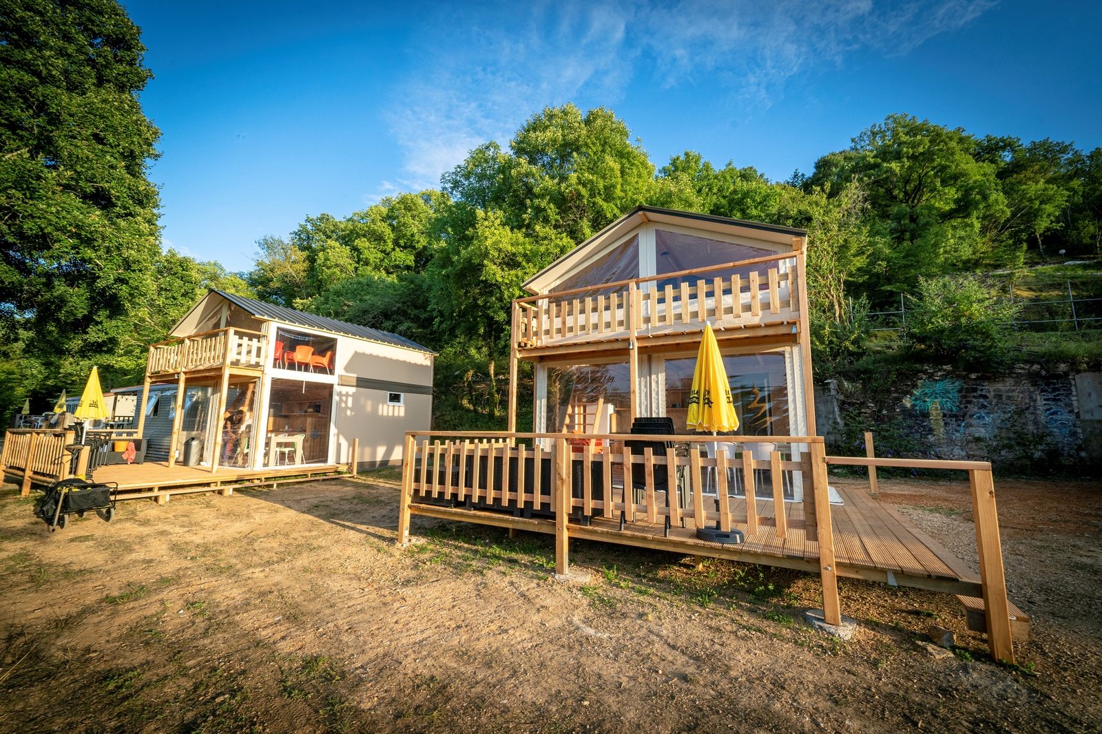 Tente lodge de luxe Belle Vue