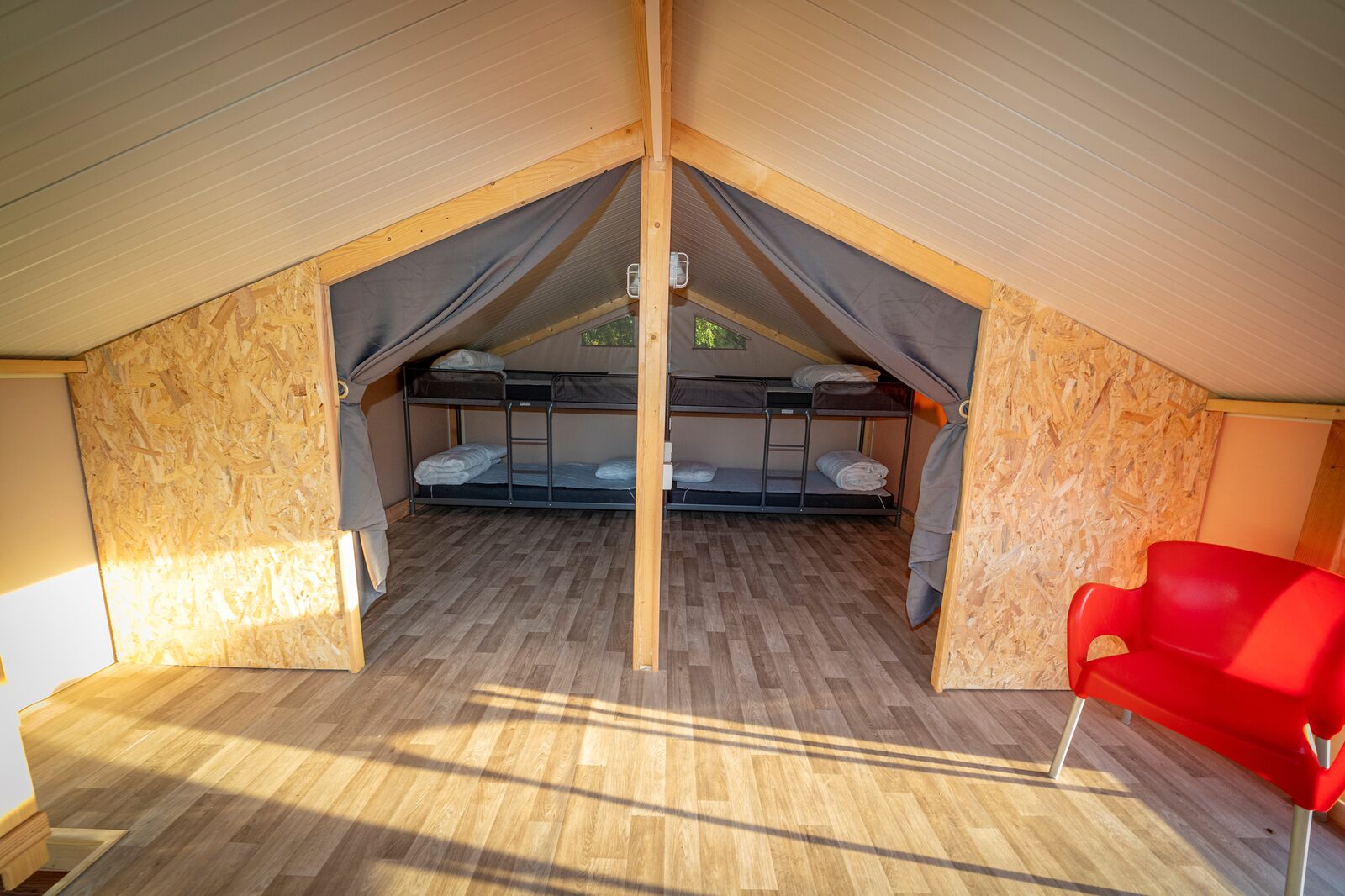 Tente lodge de luxe Belle Vue