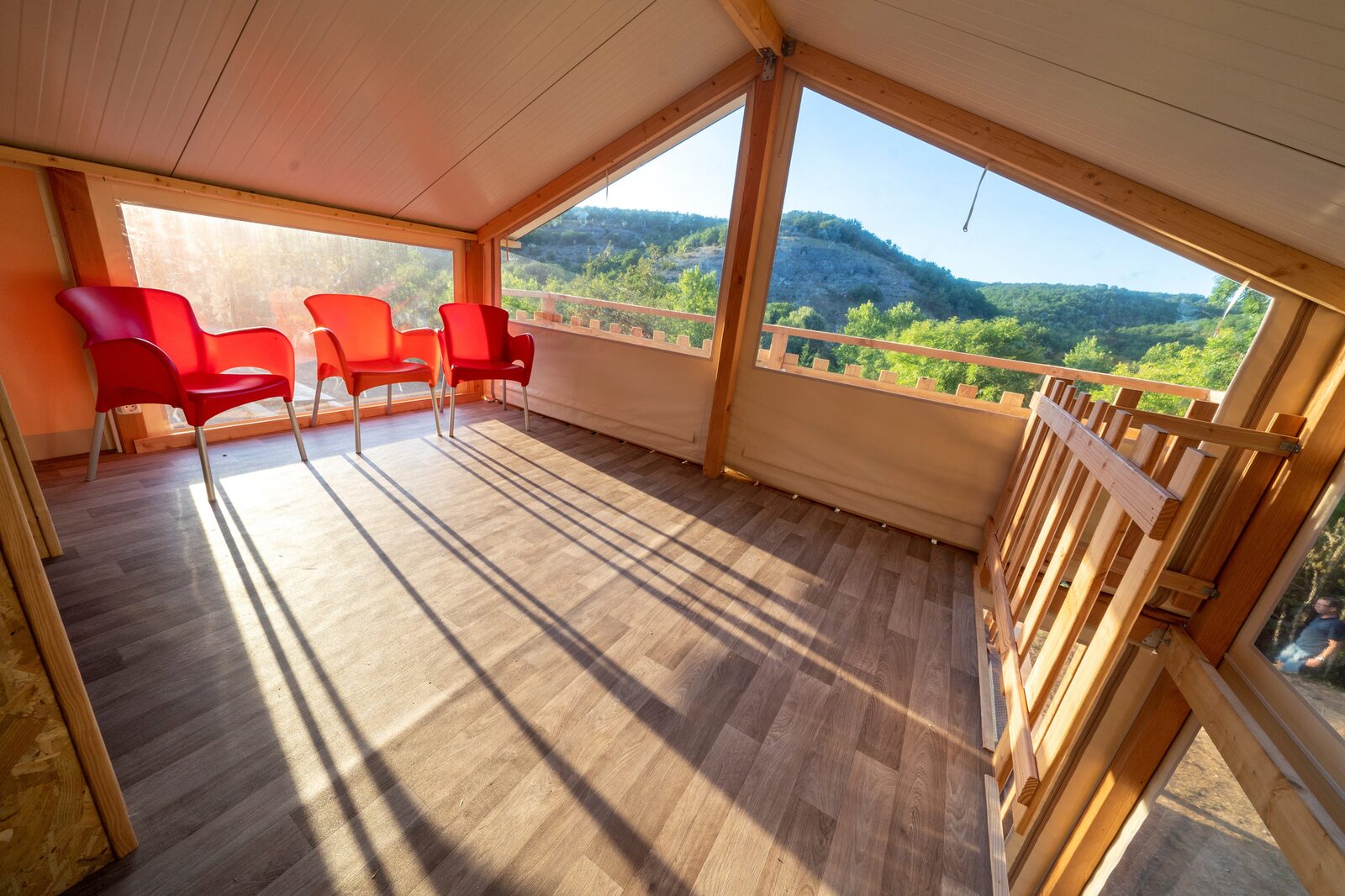 Tente lodge de luxe Belle Vue