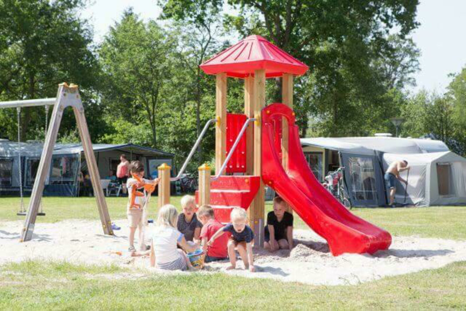 Comfort kampeerplaats 
