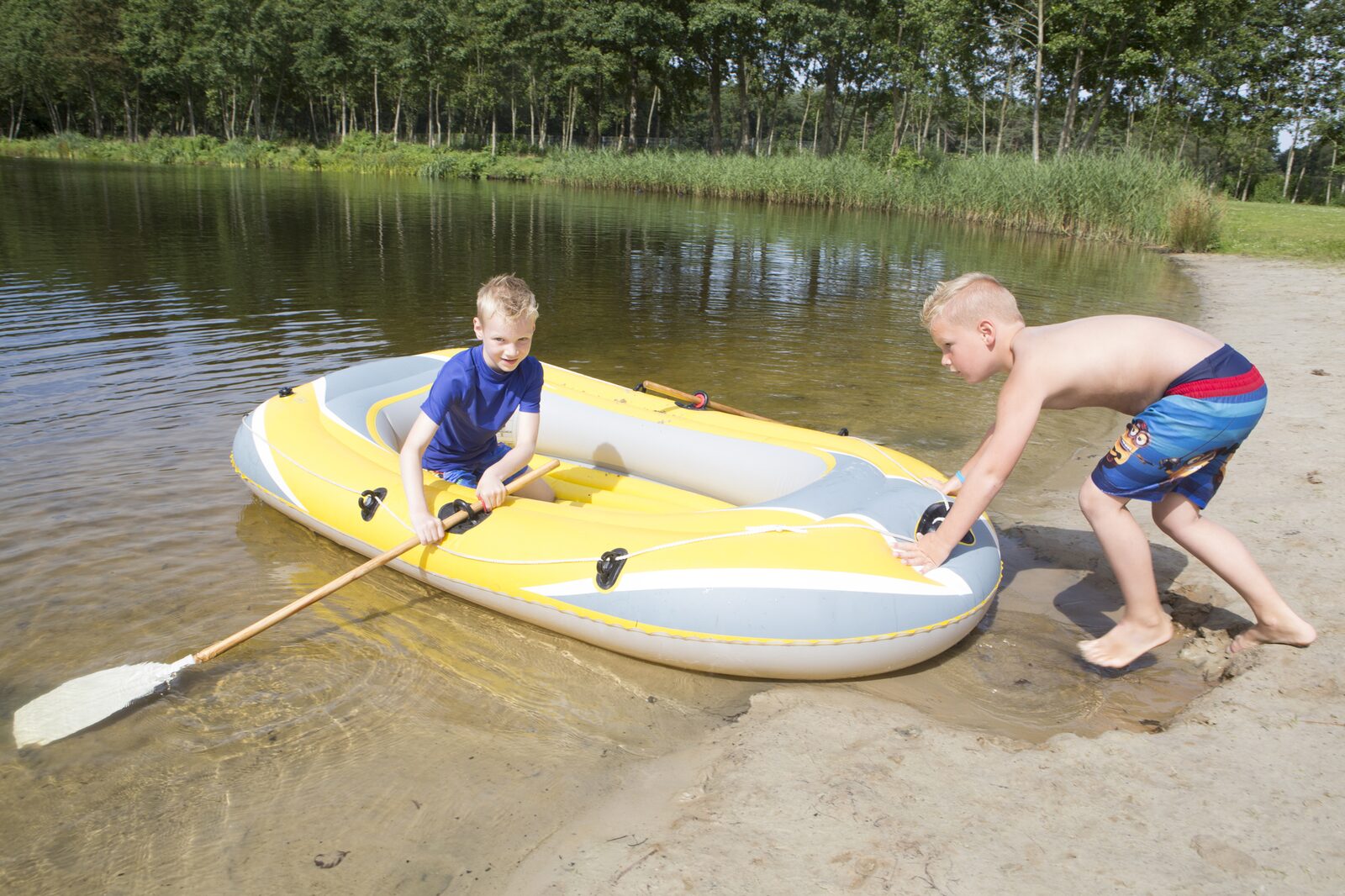 Comfort kampeerplaats met prive sanitair