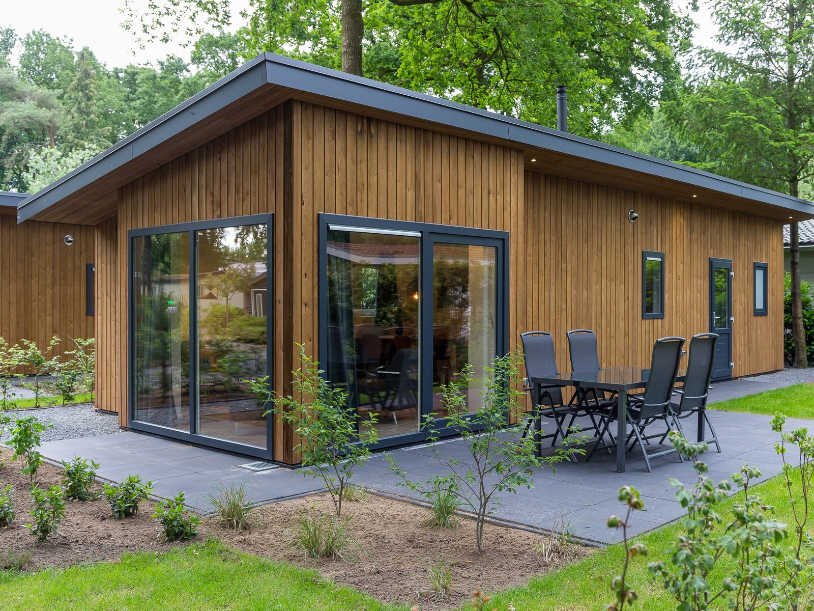 Wood Lodge Eco 4 people with Sauna
