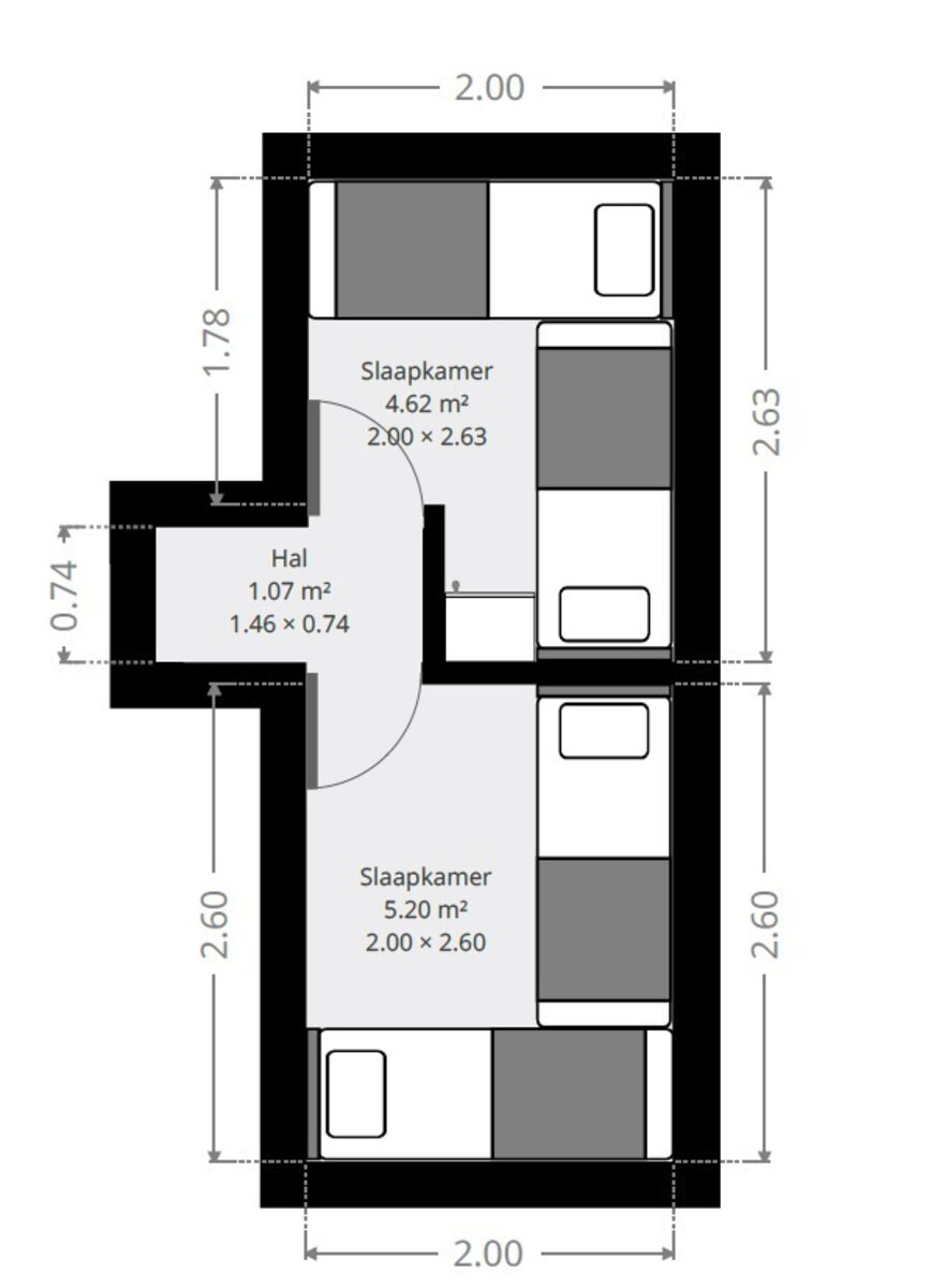 Bungalow Heuspeicher 6 Personen
