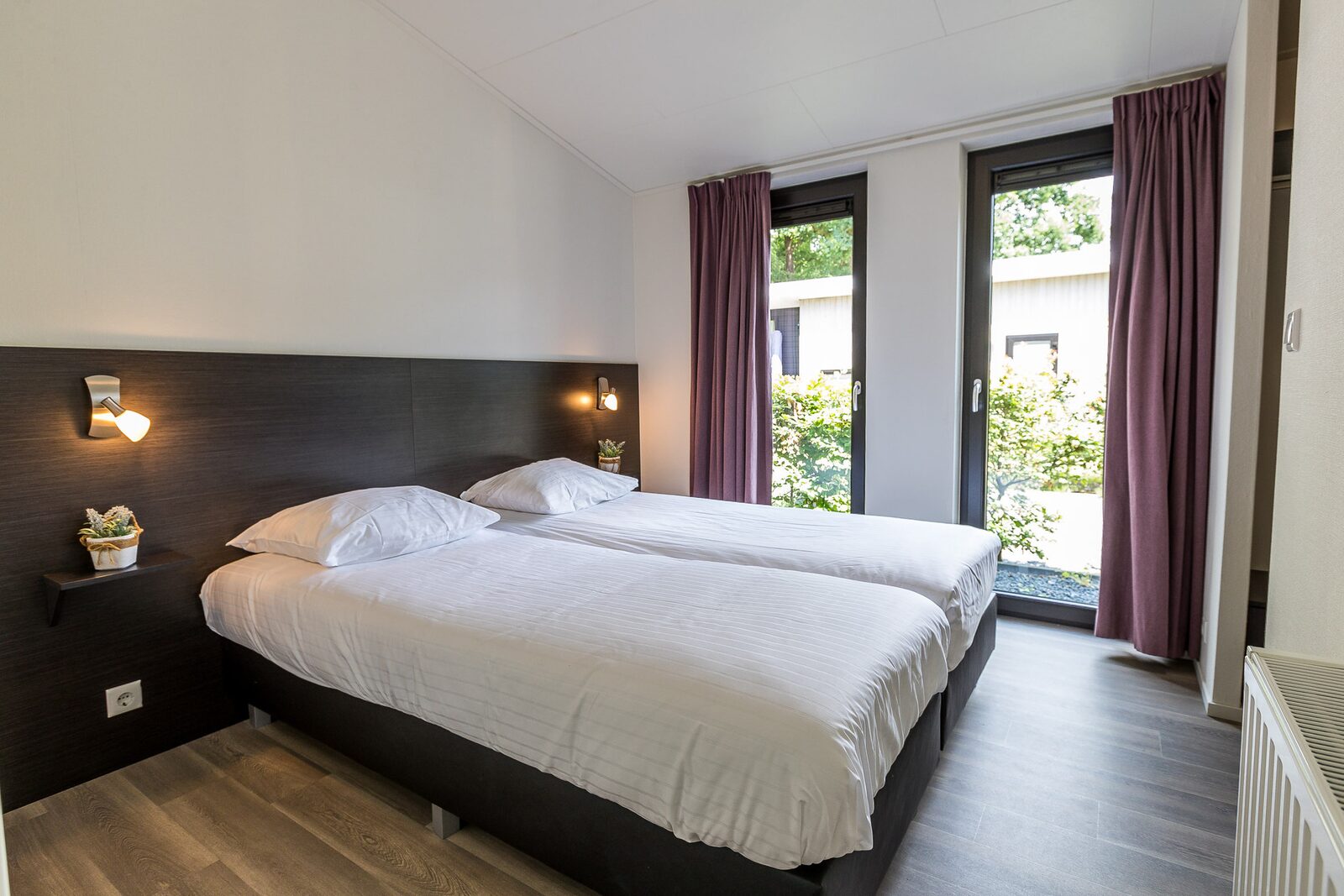 Bos Lodge 75 6 personen met Hottub en Sauna