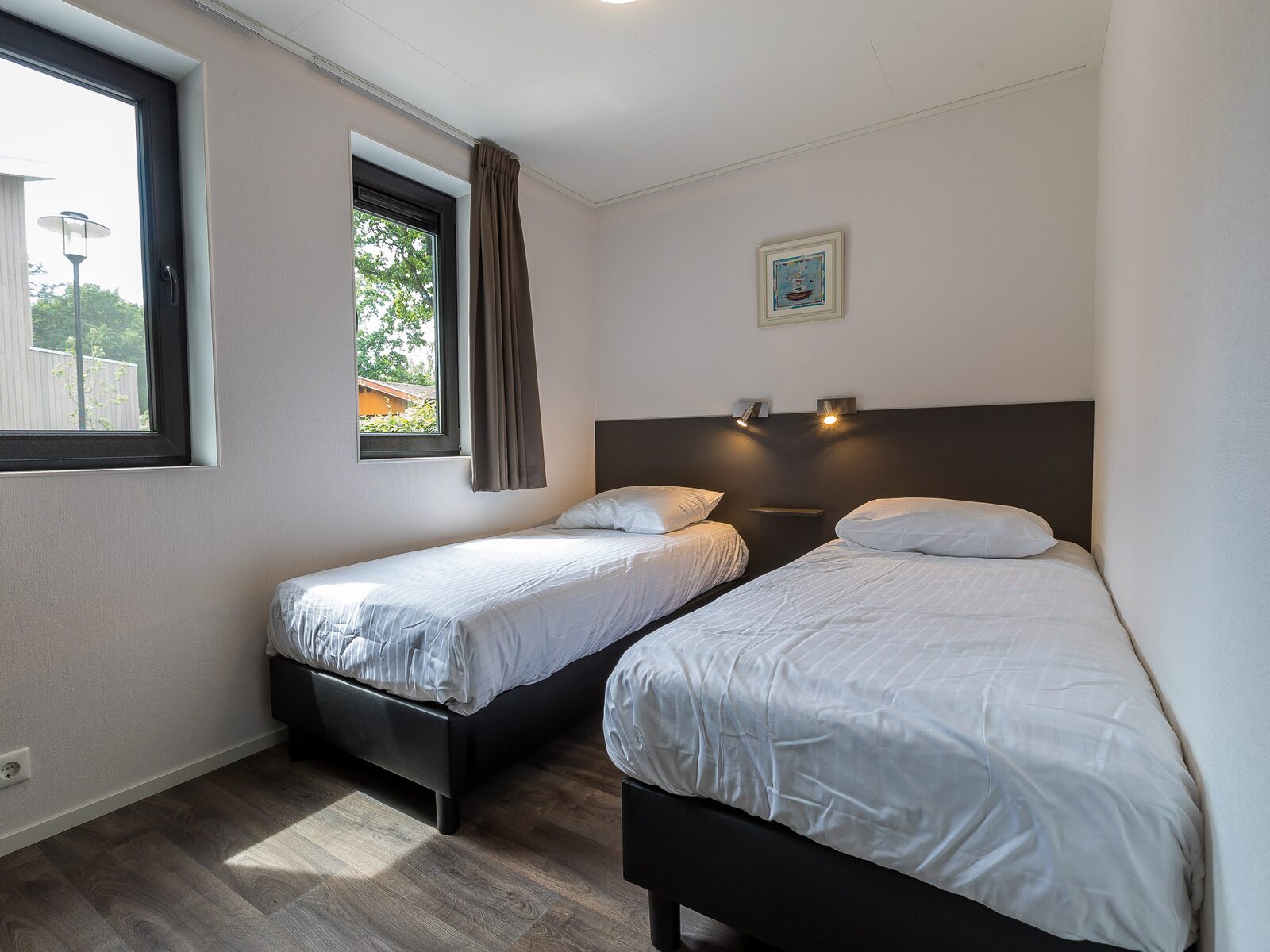 Bos Lodge 75 6 personen met Hottub en Sauna