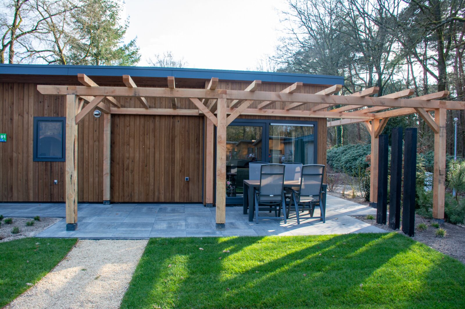 Heide Lodge Eco 4 Personen mit Hottub und Sauna