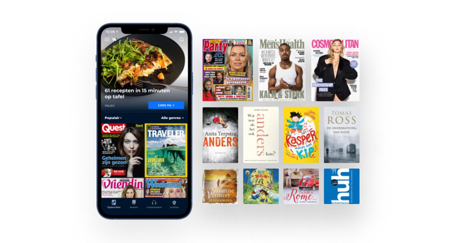 Wait | Magazines, books, and audio books 