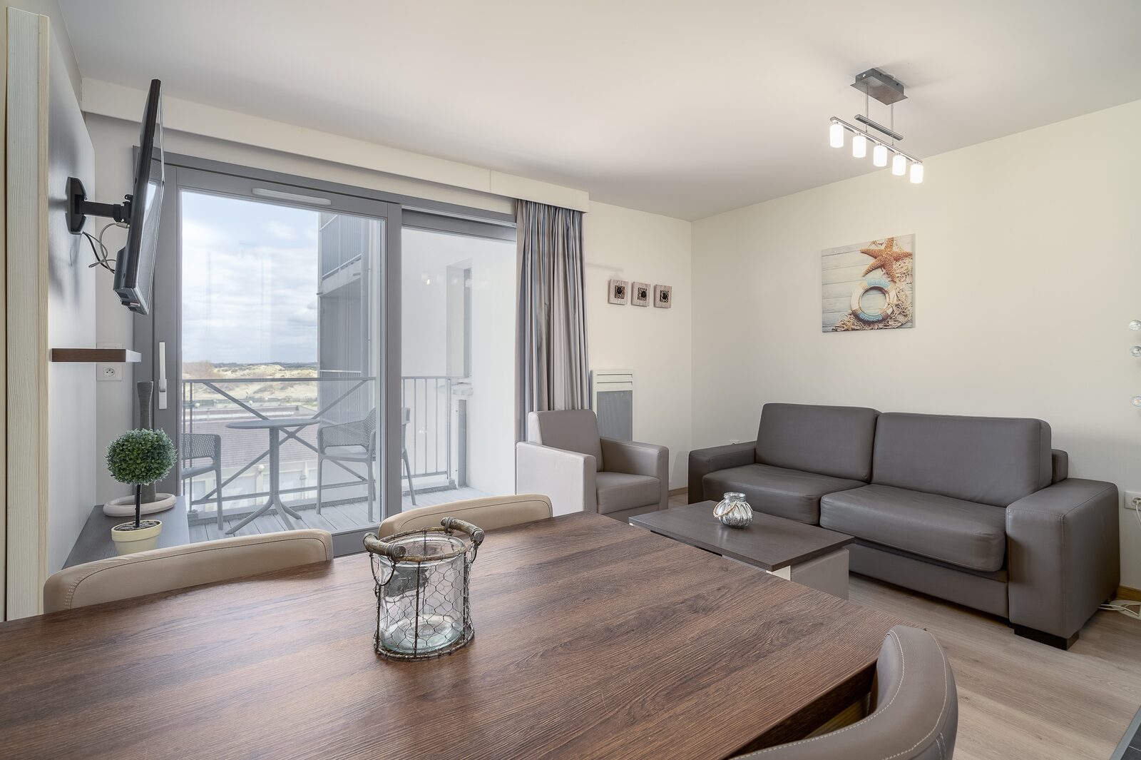 Studio voor 4 personen met terras