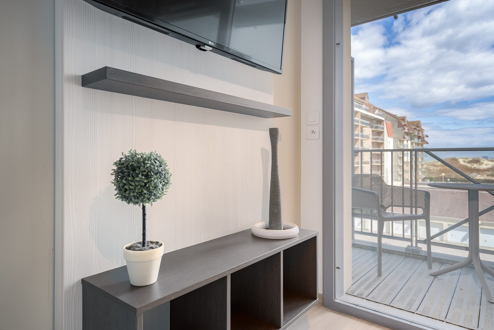 Studio voor 4 personen met terras