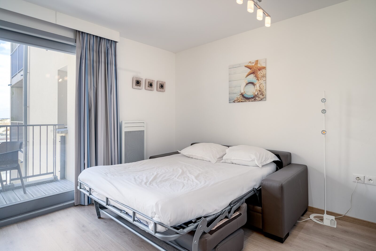 Studio voor 4 personen met terras