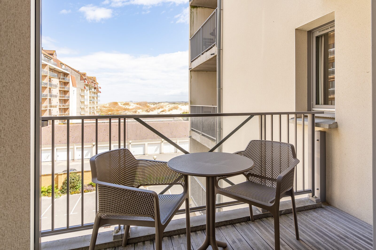 Studio voor 4 personen met terras