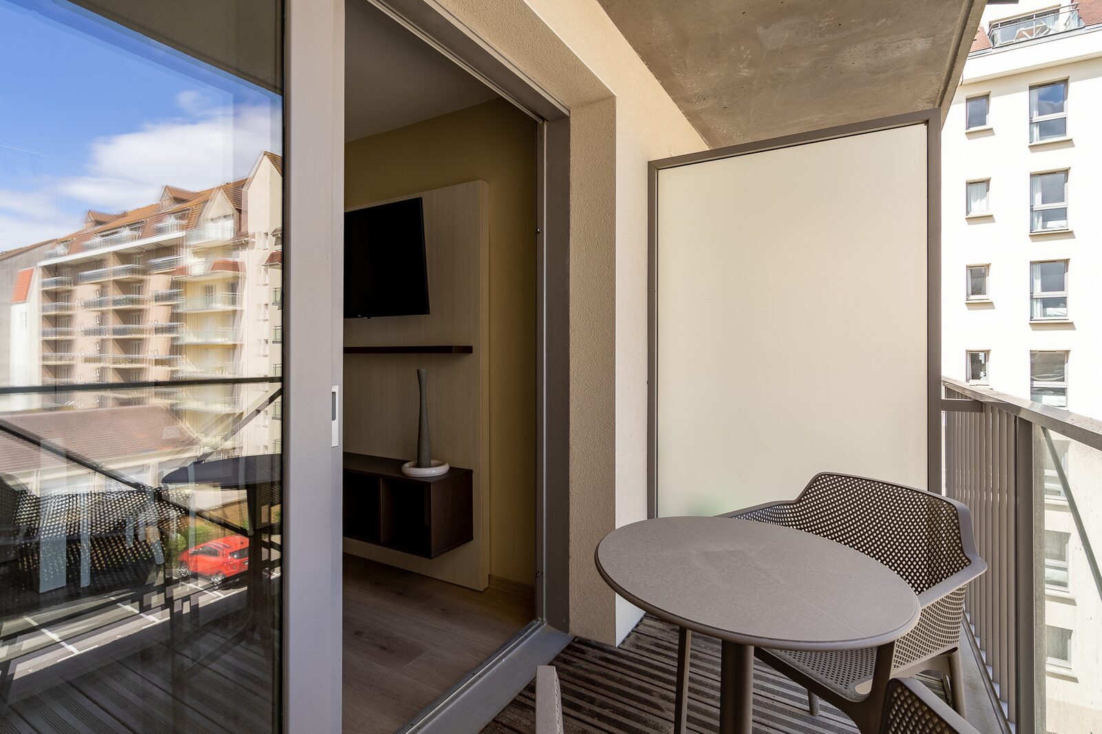 Studio voor 4 personen met terras