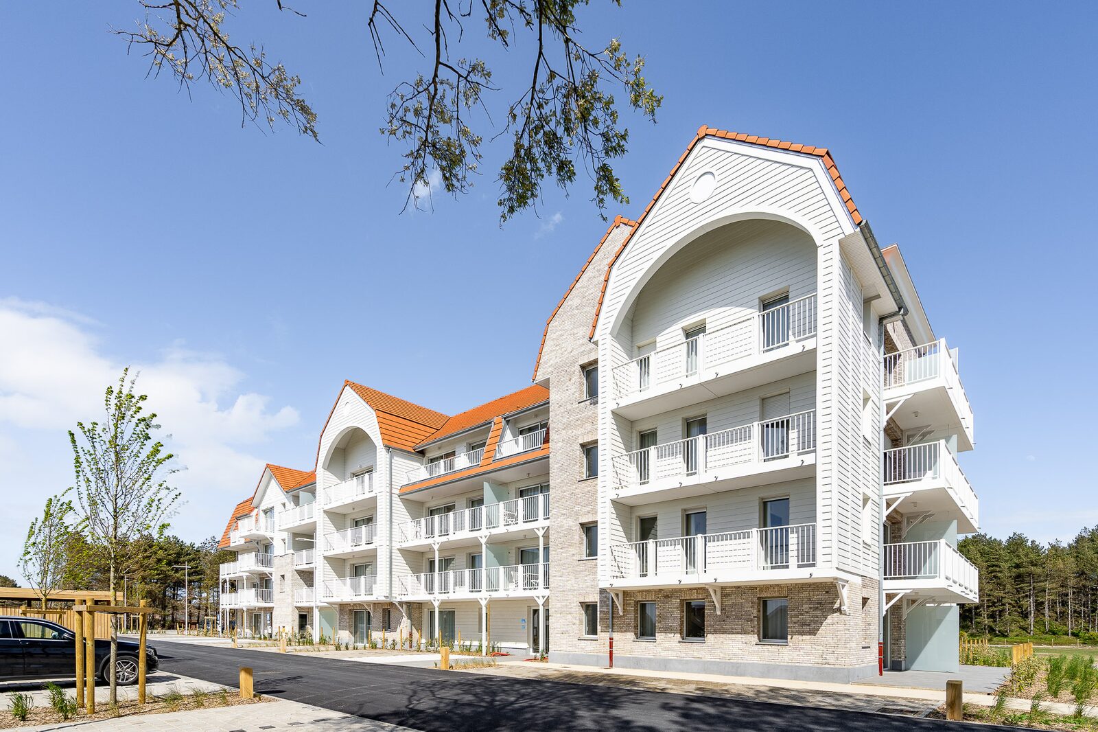 [Standaard] Apartment met 1 slaapkamer tweepersoonsbed flat met 2 stapelbedden