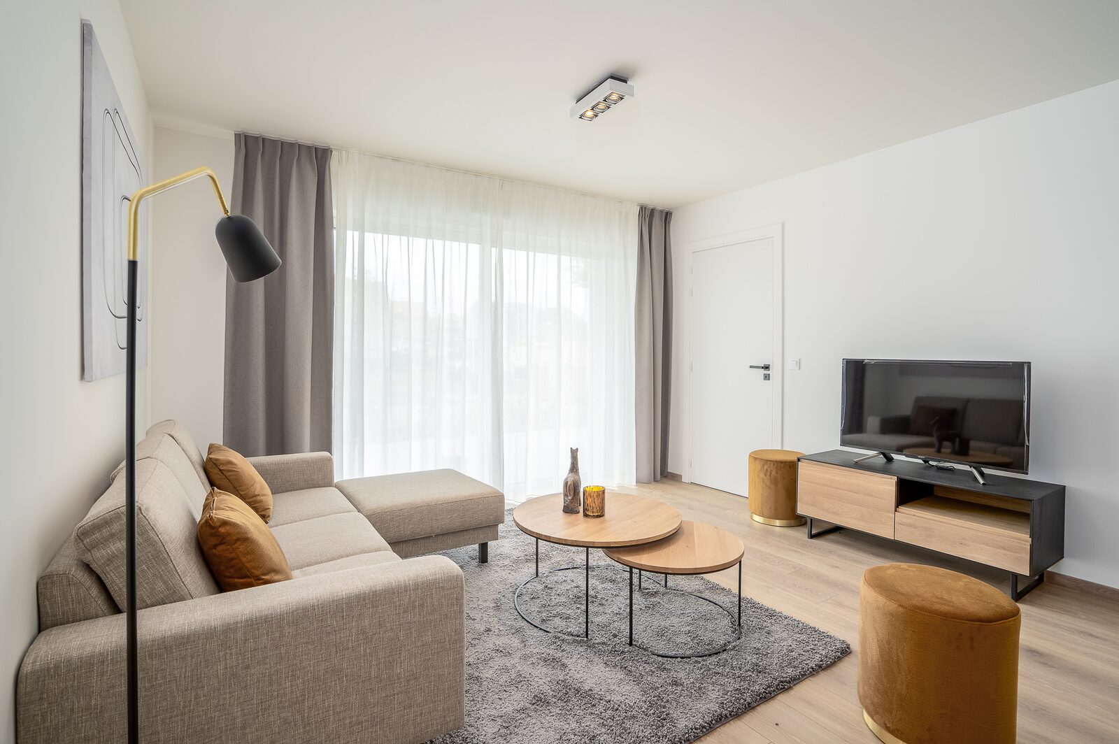 [Premium] flat met 3 slaapkamers, 2 tweepersoonsbedden en een stapelbed