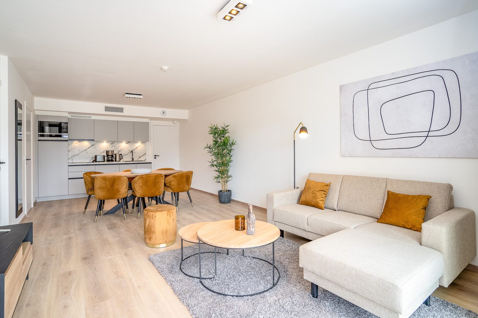 [Premium] flat met 3 slaapkamers, 2 tweepersoonsbedden en een stapelbed