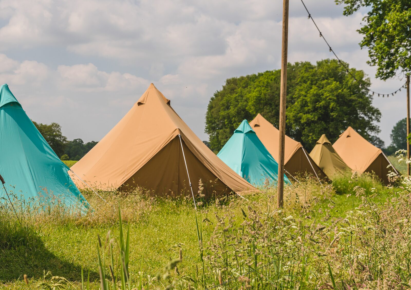 Pop-up glamping: Buurvrouws' Belltentje | 2-4 personen