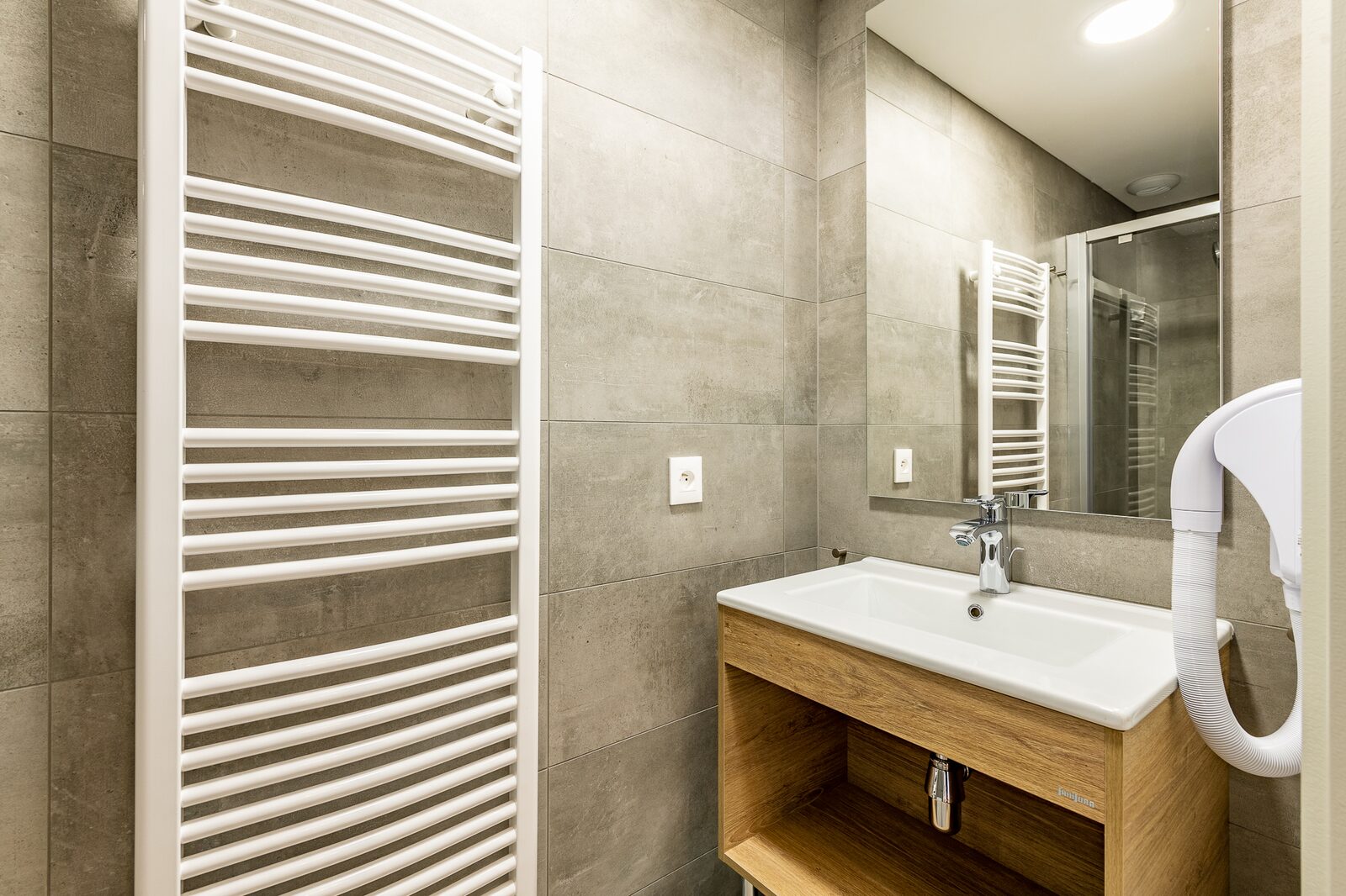 Studio pour 4 personnes avec canapé-lit et un lit superposé