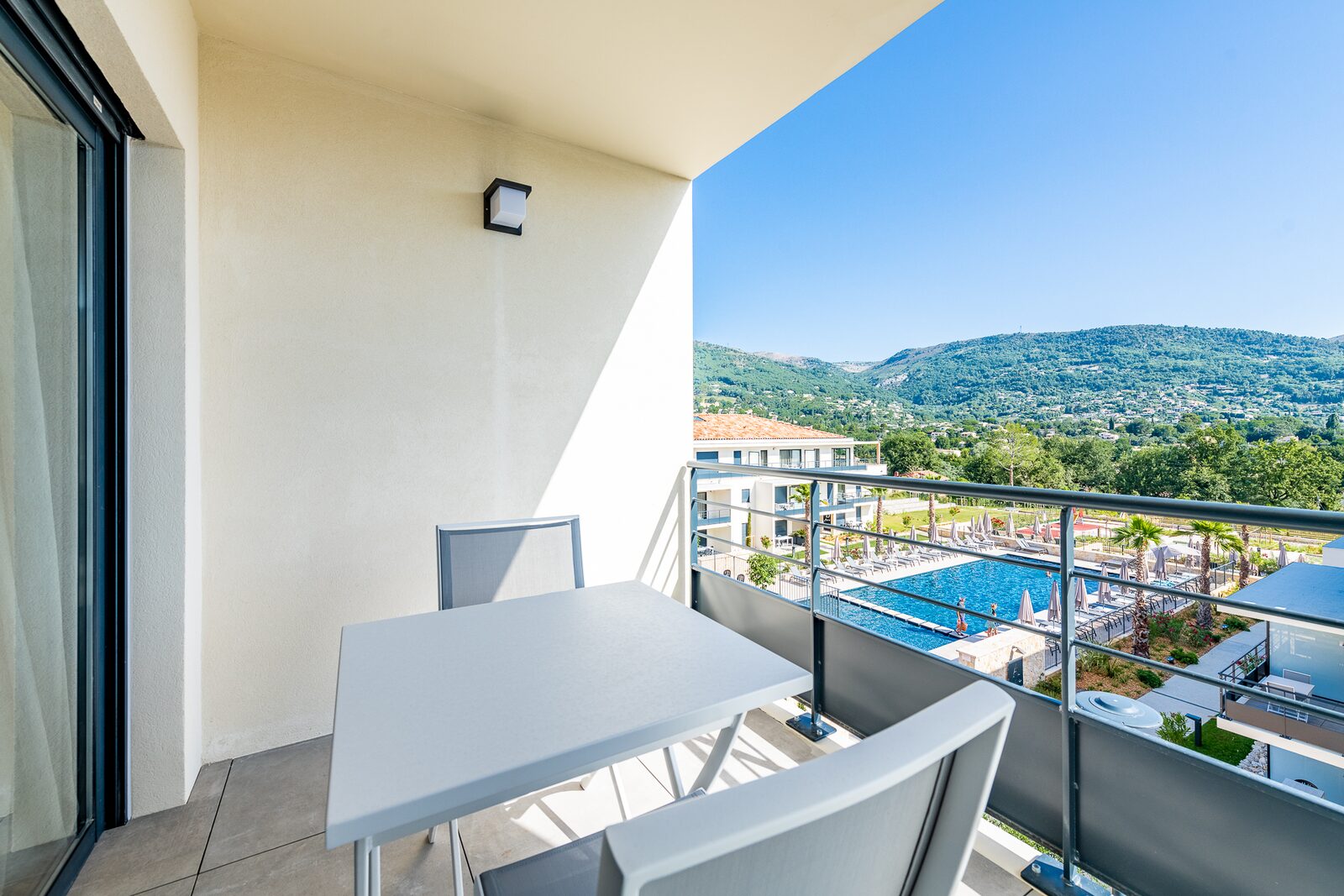 Studio pour 4 personnes avec canapé-lit et un lit superposé