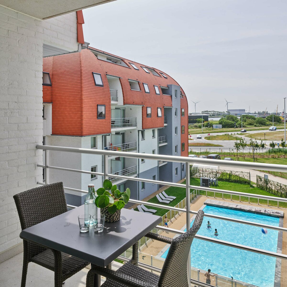 Comfort Suite - 6p | 2 Slaapkamers - Zetelbed