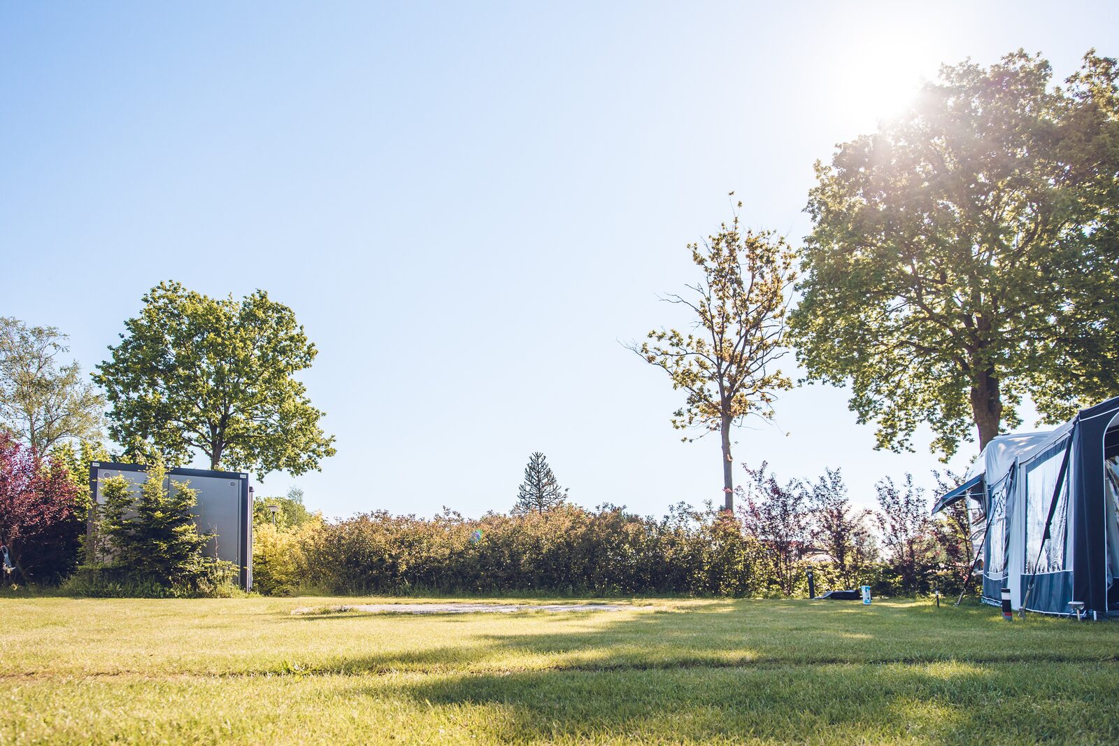 Campingplatz privaten Sanitäranlagen