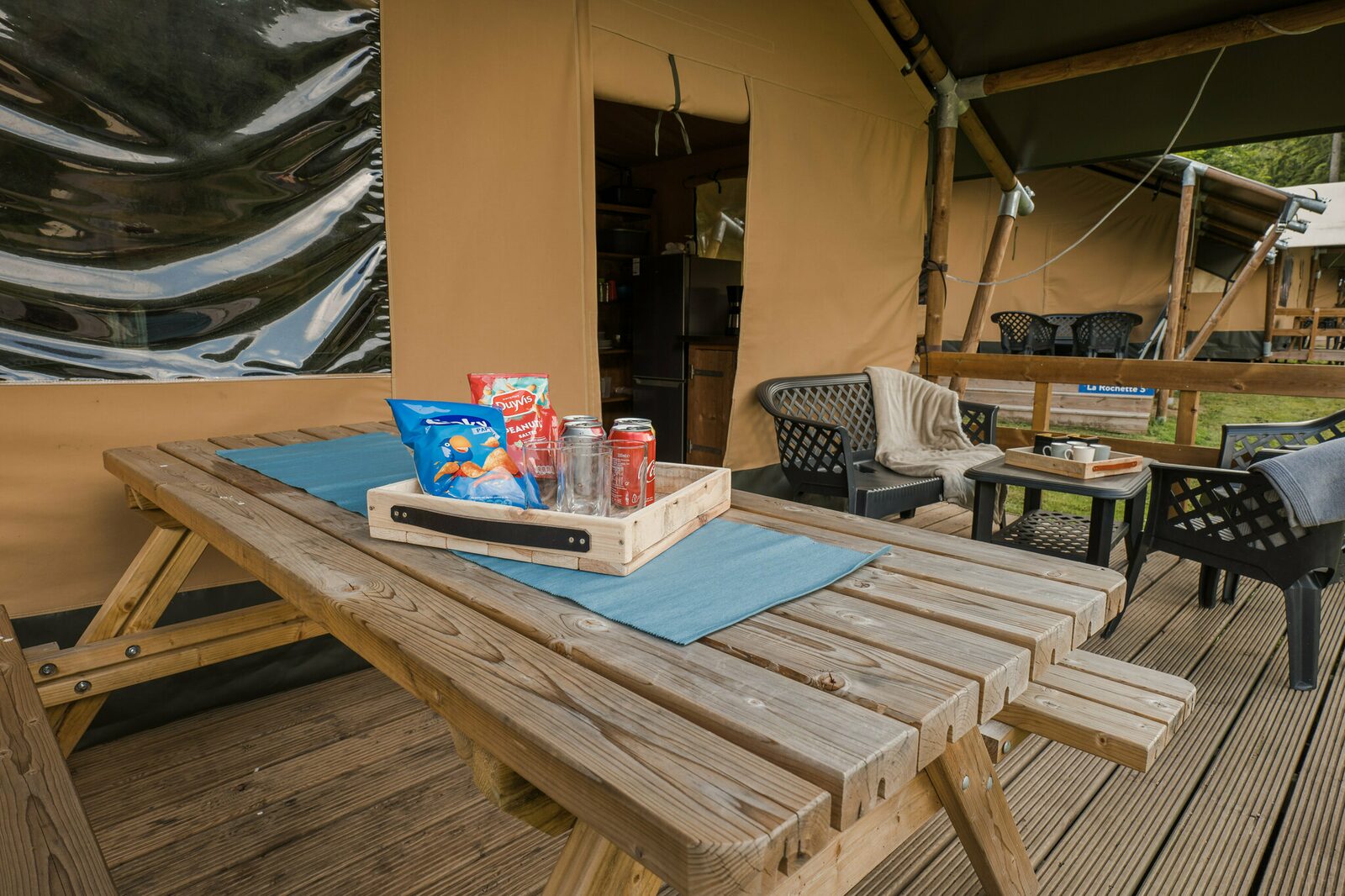 Safari tent La Rochette