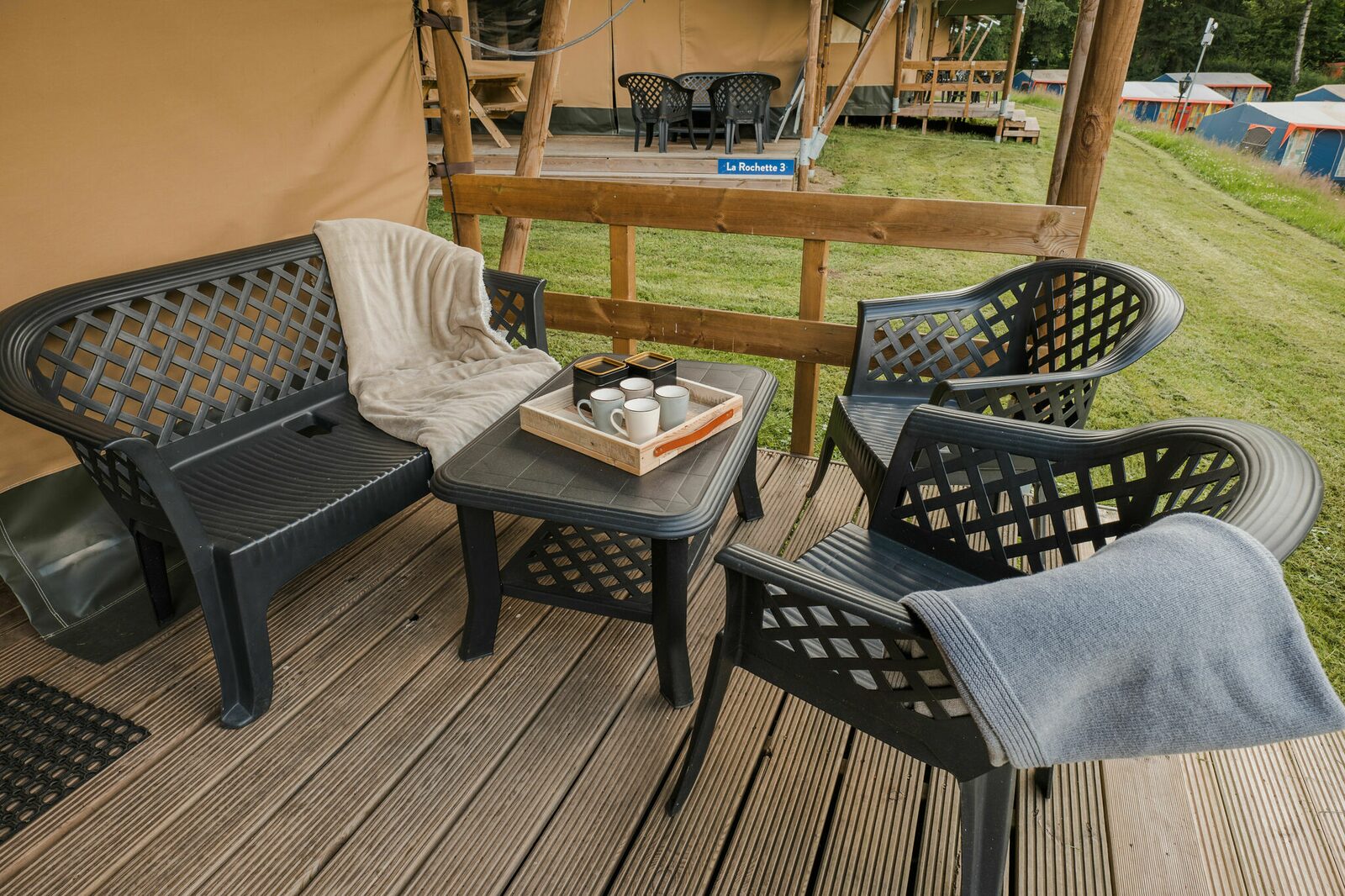 Safari tent La Rochette