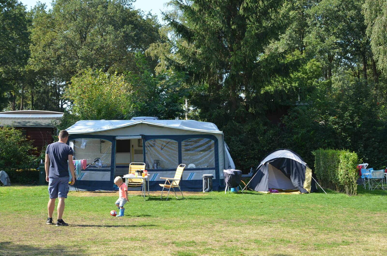 Comfort kampeerplaats