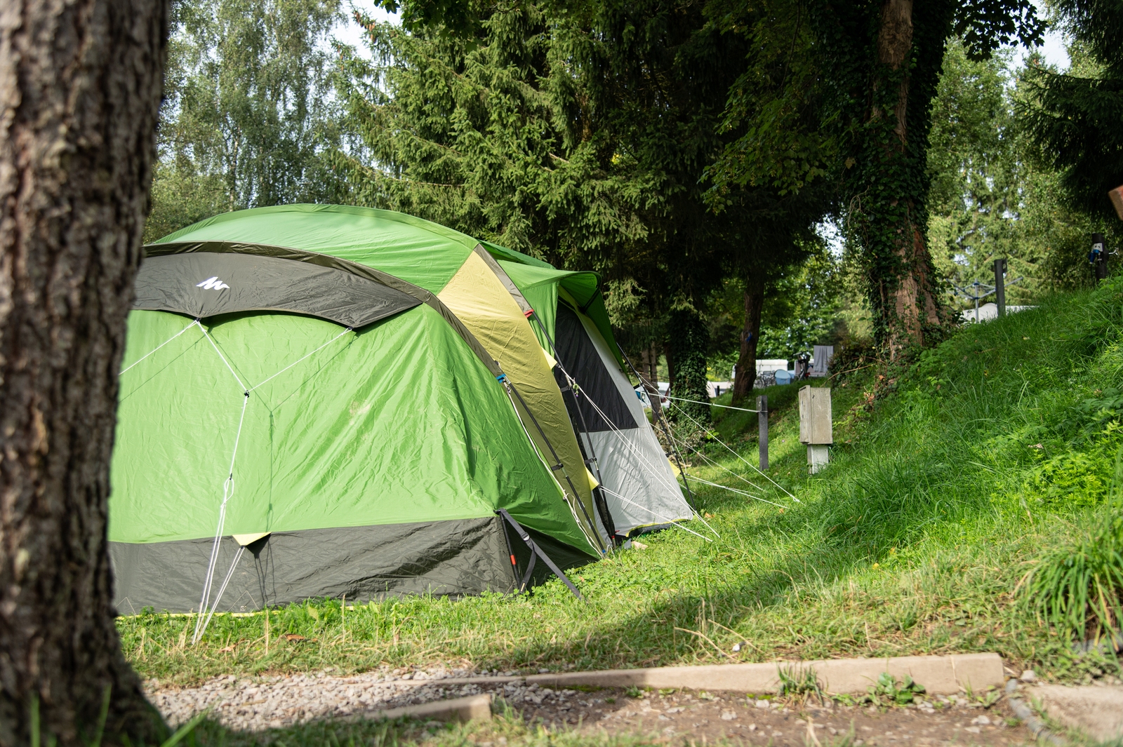 Tent pitch