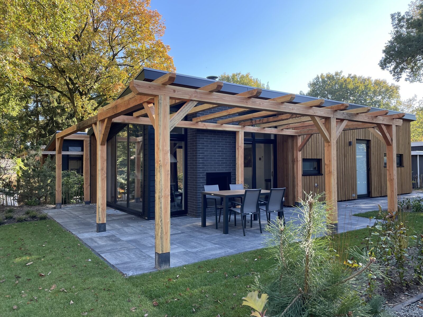 Birke Lodge Eco für 4 Personen