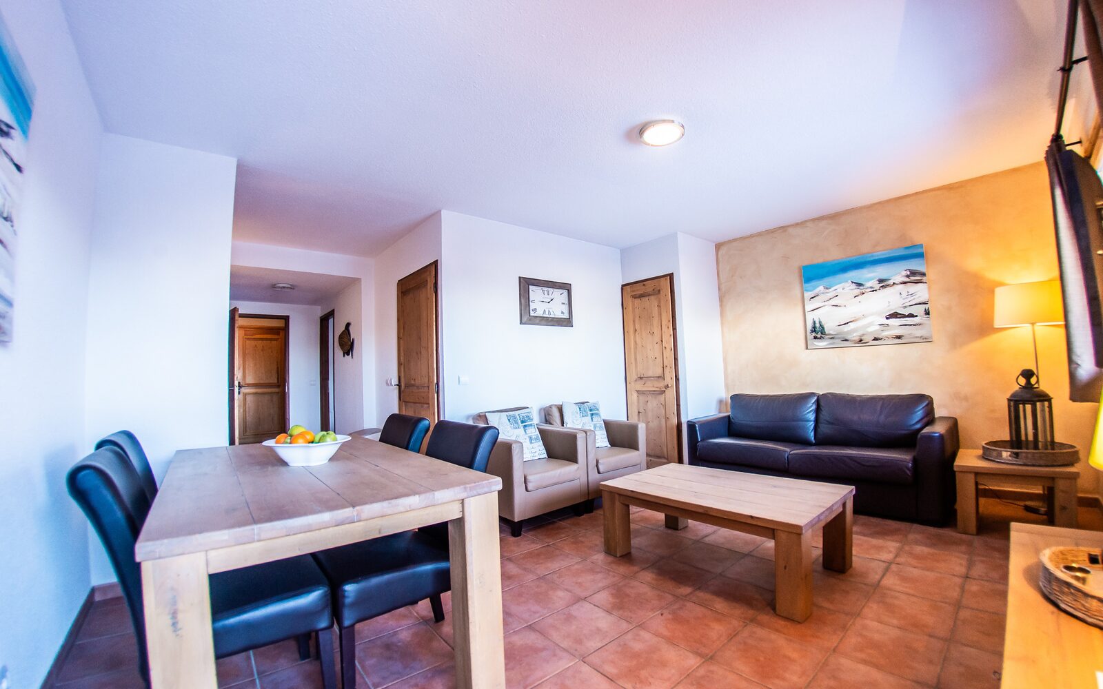 Two-room apartment for four persons