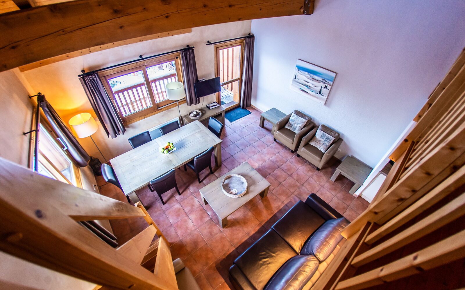 Two-room apartment + vide for six persons