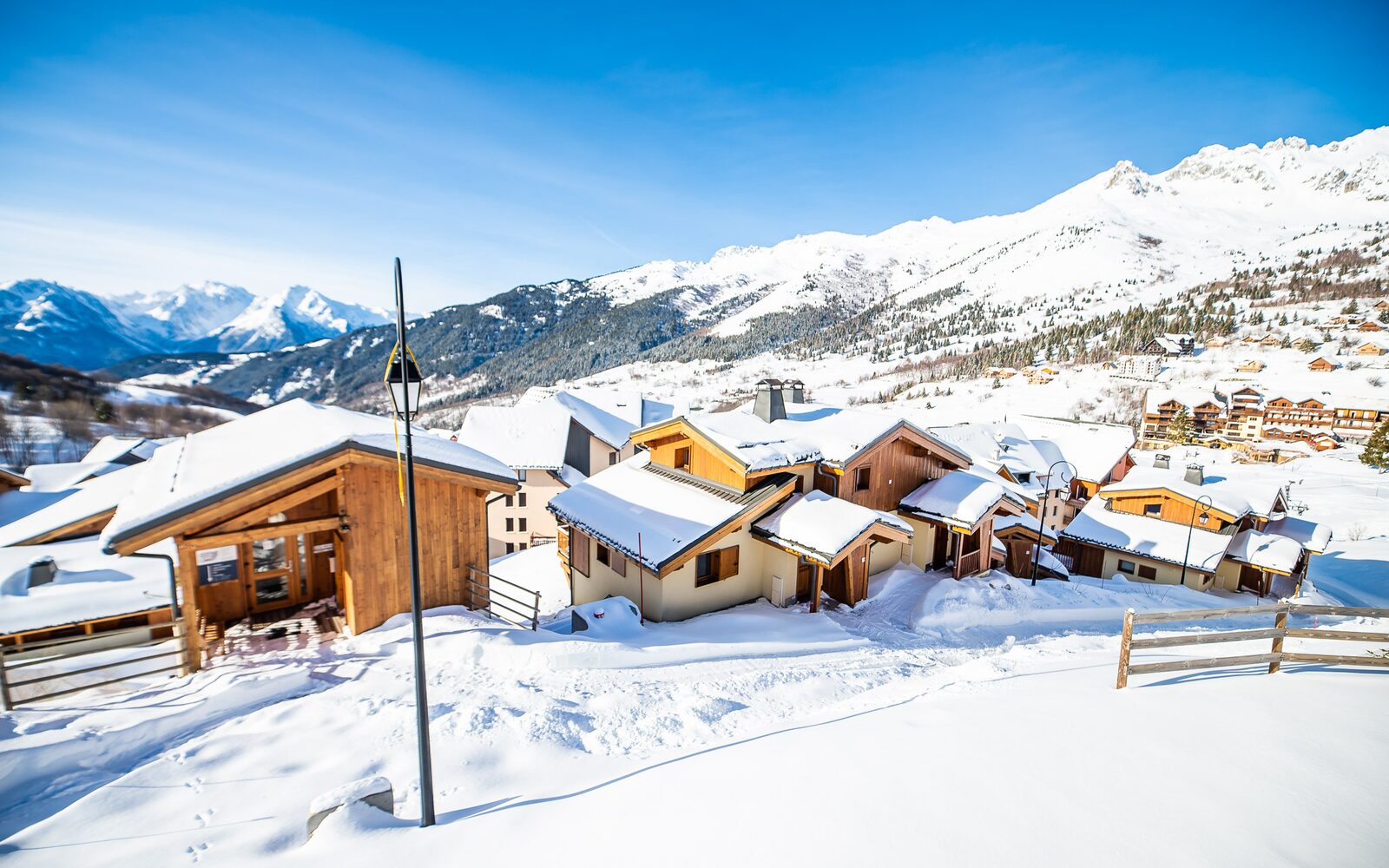 Four-room chalet for six persons