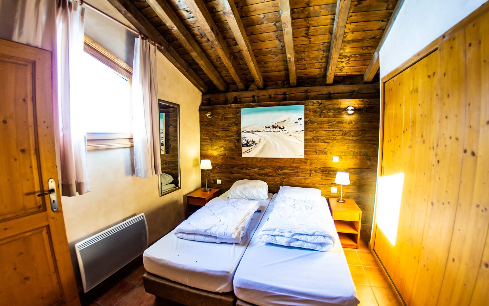Four-room chalet for six persons