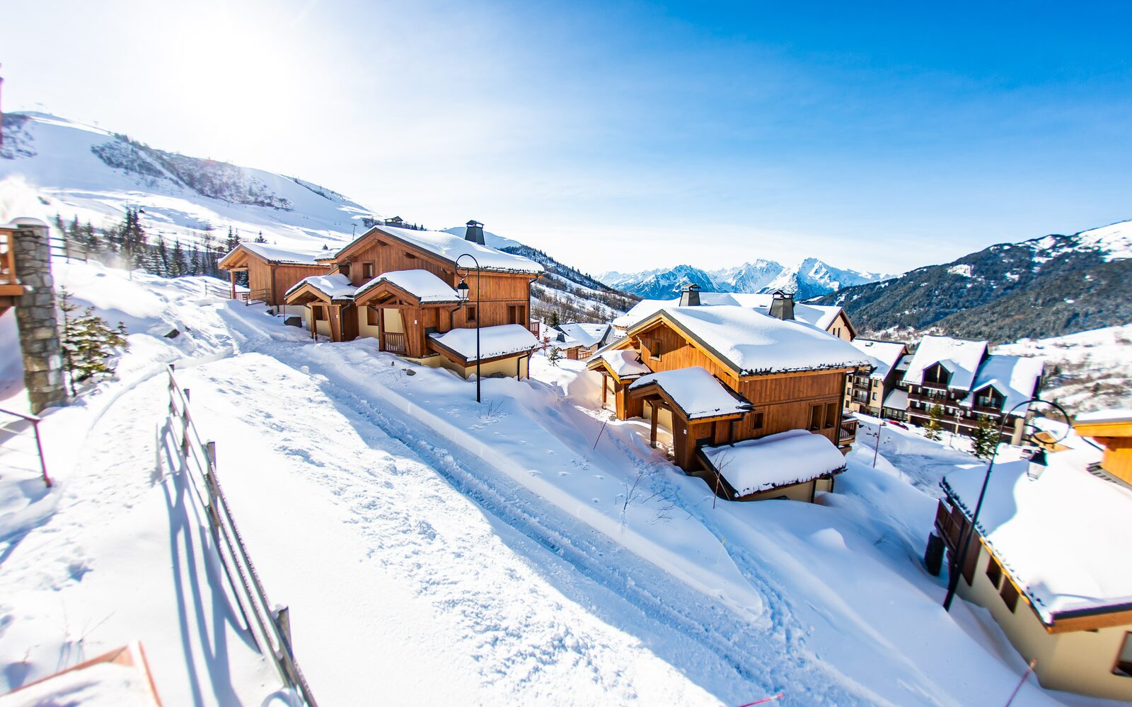 Four-room chalet for six persons