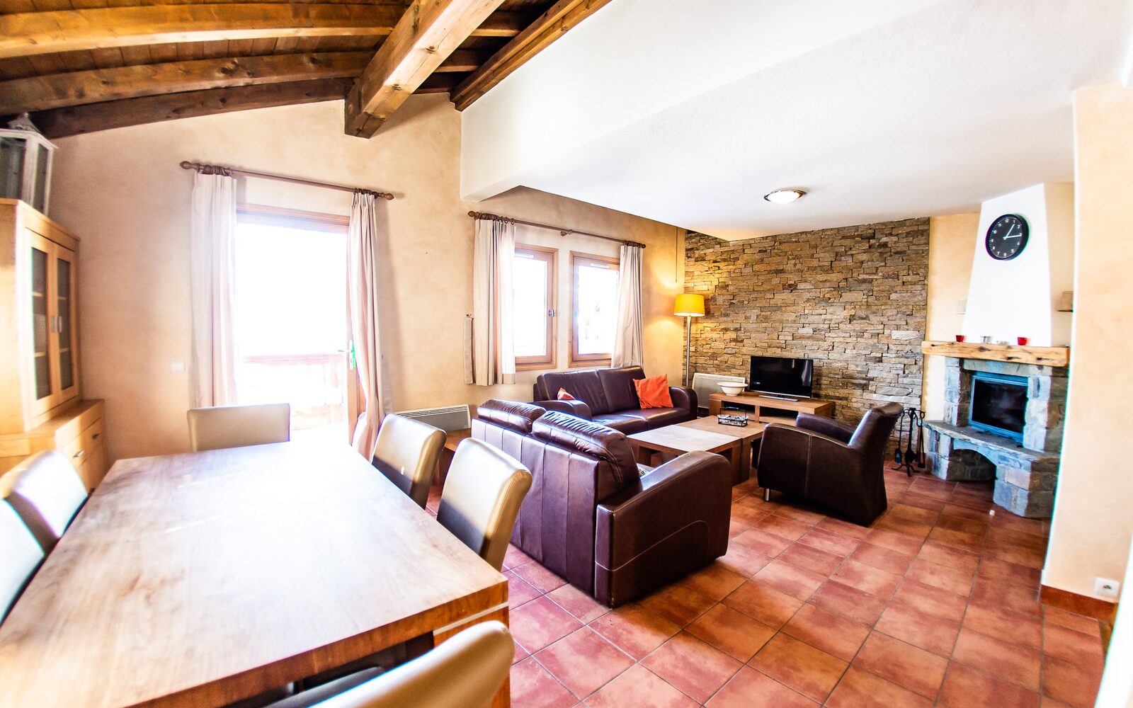 Four-room chalet for six persons