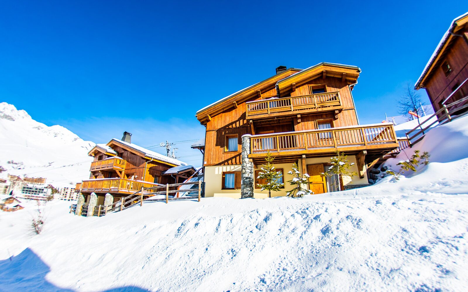 Four-room chalet for six persons