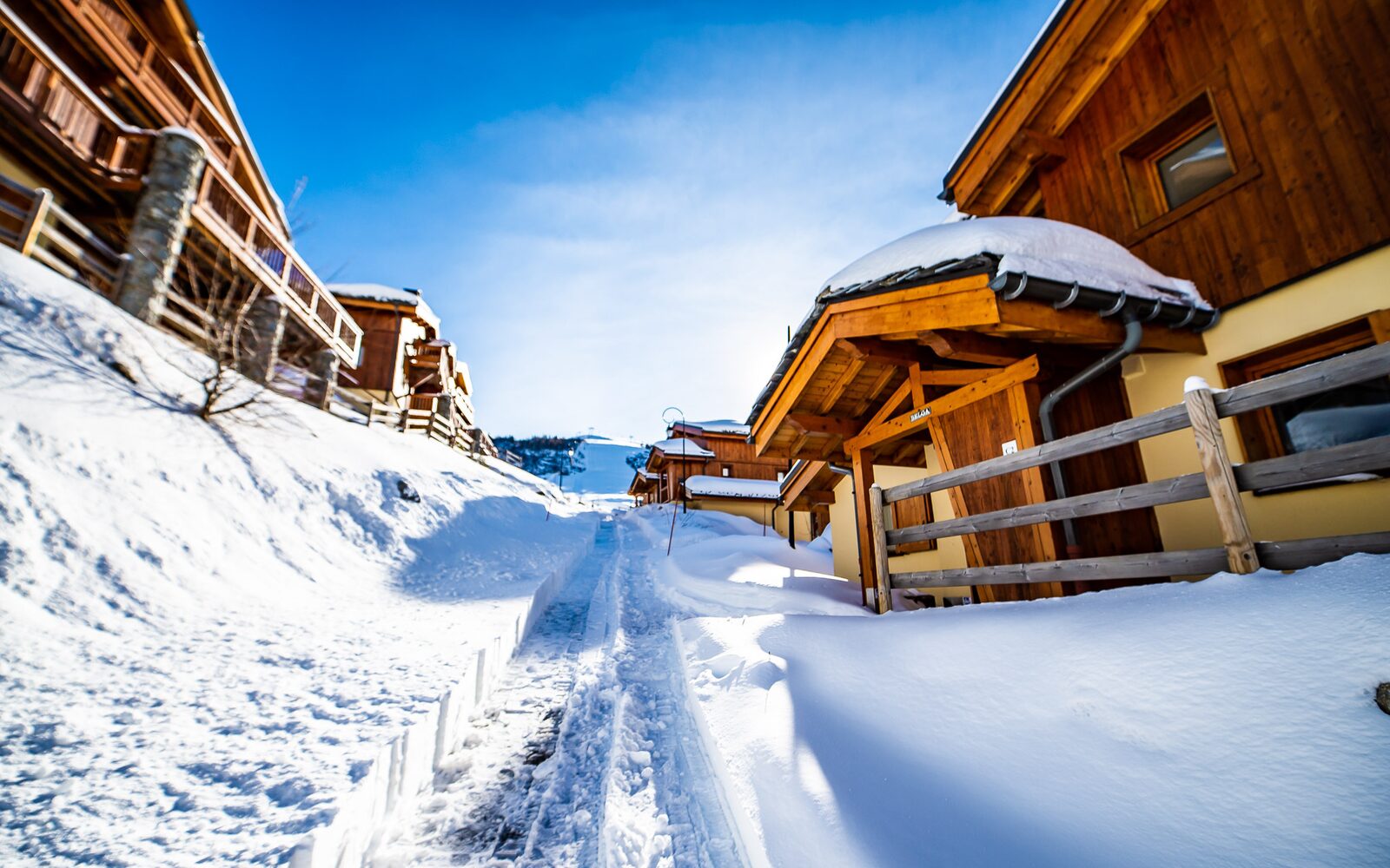 Four-room chalet for six persons