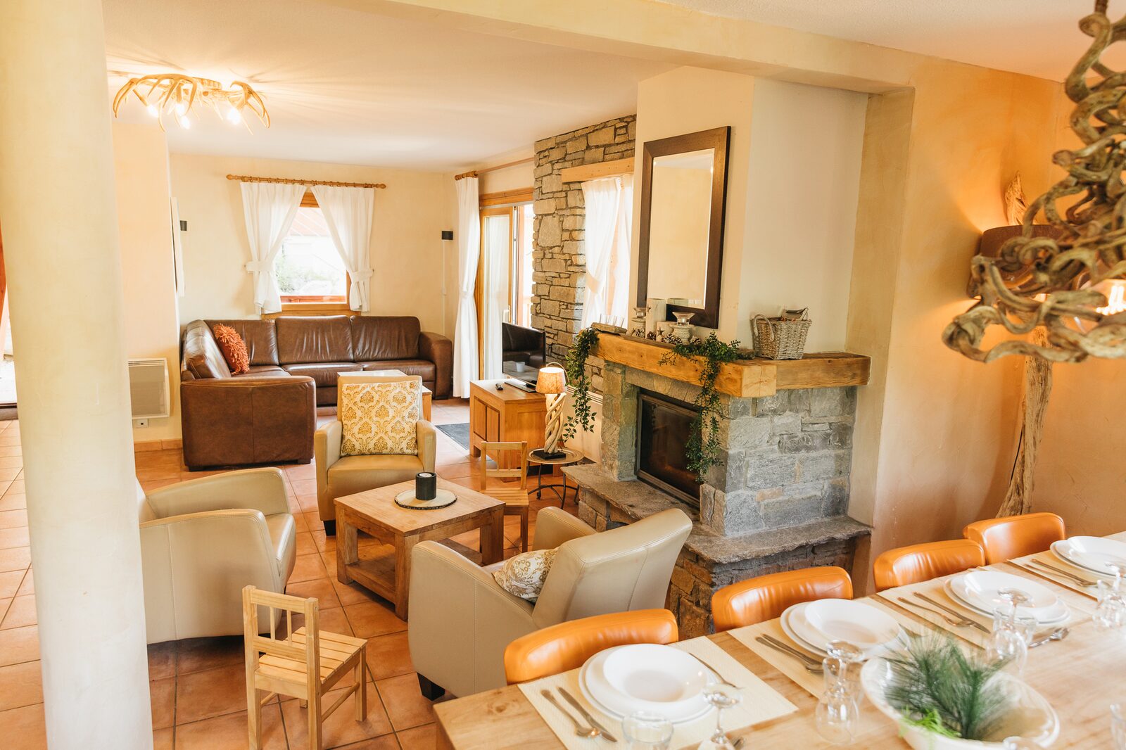 Chalet six pièces pour 10 personnes