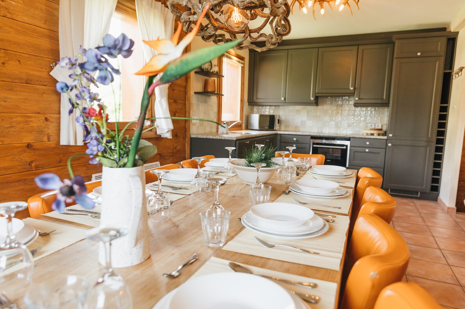 Six-room chalet for 12 persons